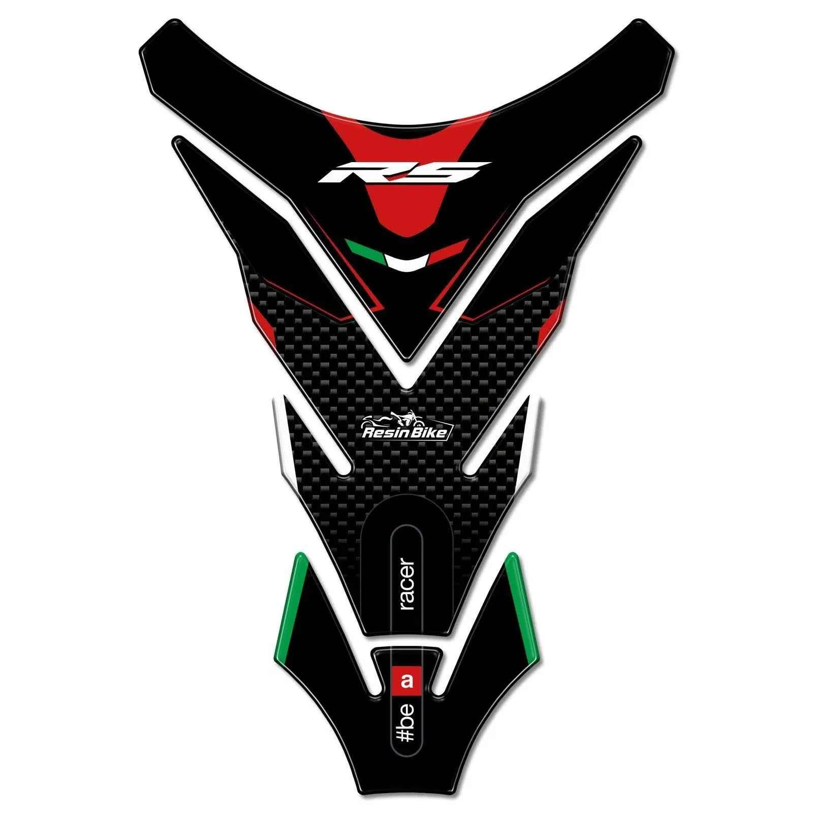 Stickers Tank Pad Motorcycle 3D Resin compatible with Motorcycle Aprilia Rs