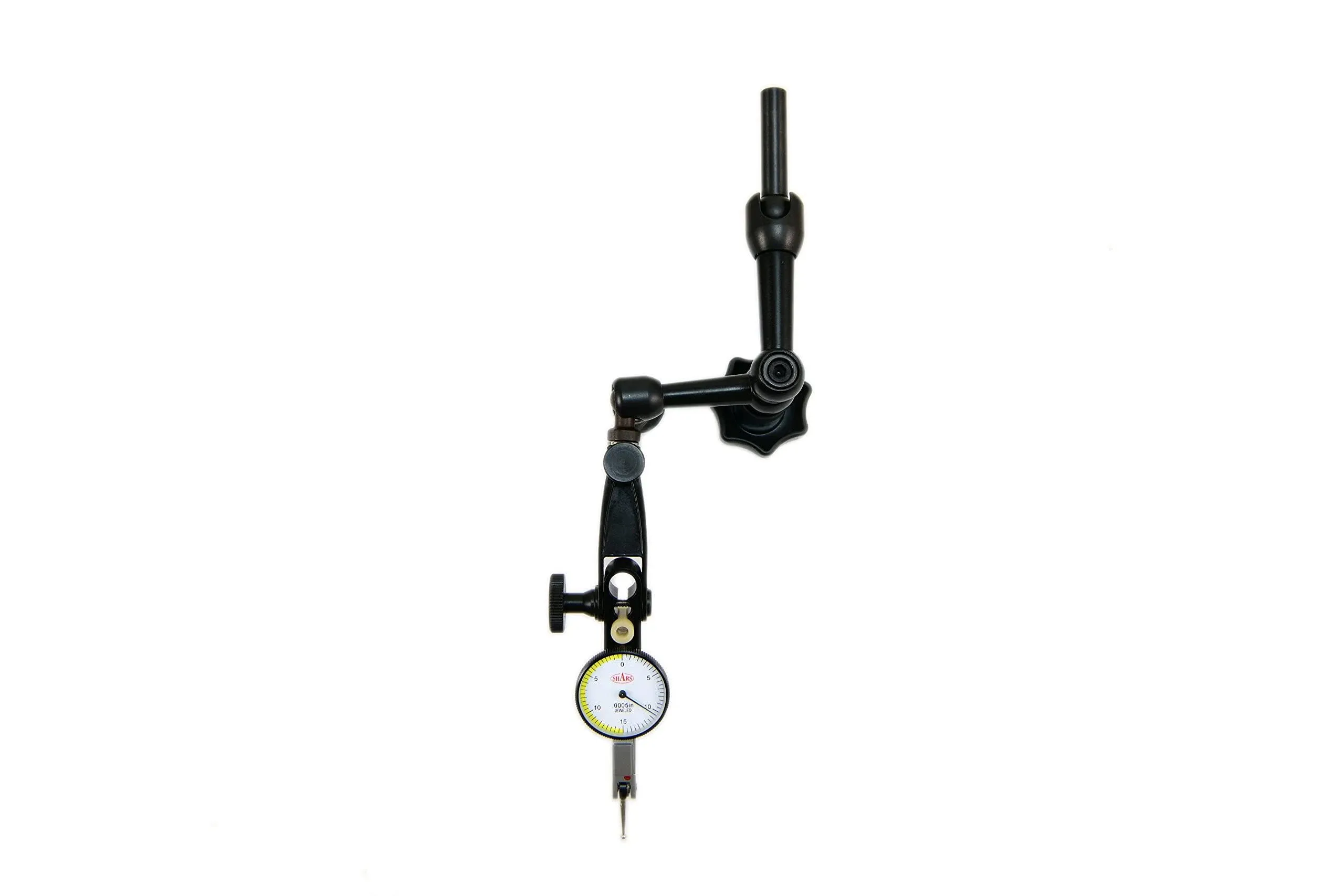 Shars .030 Dial Test Indicator with Holder Arm with Speed Set Fine Adjustment 202 ...