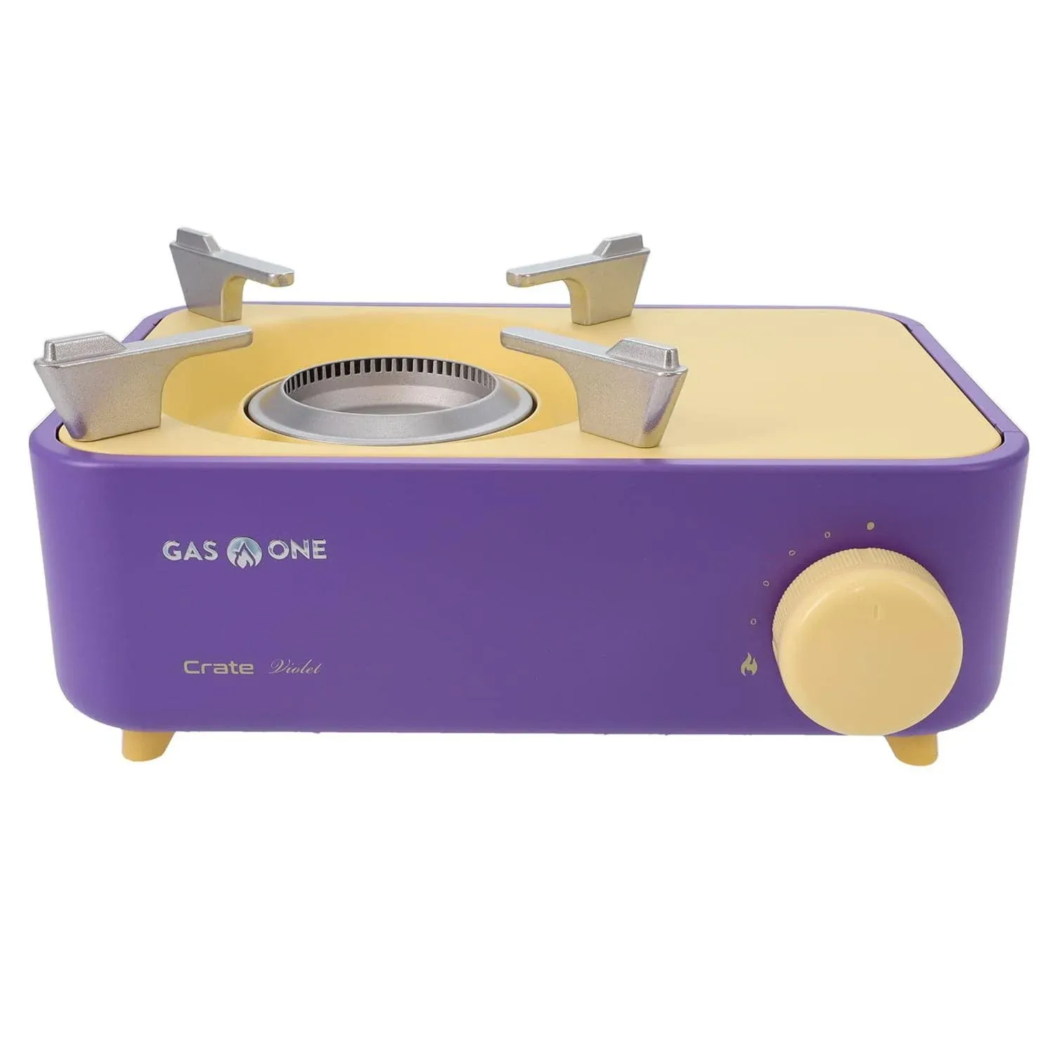 Gasone Crate Series Butane Fuel Camp Stove in Violet