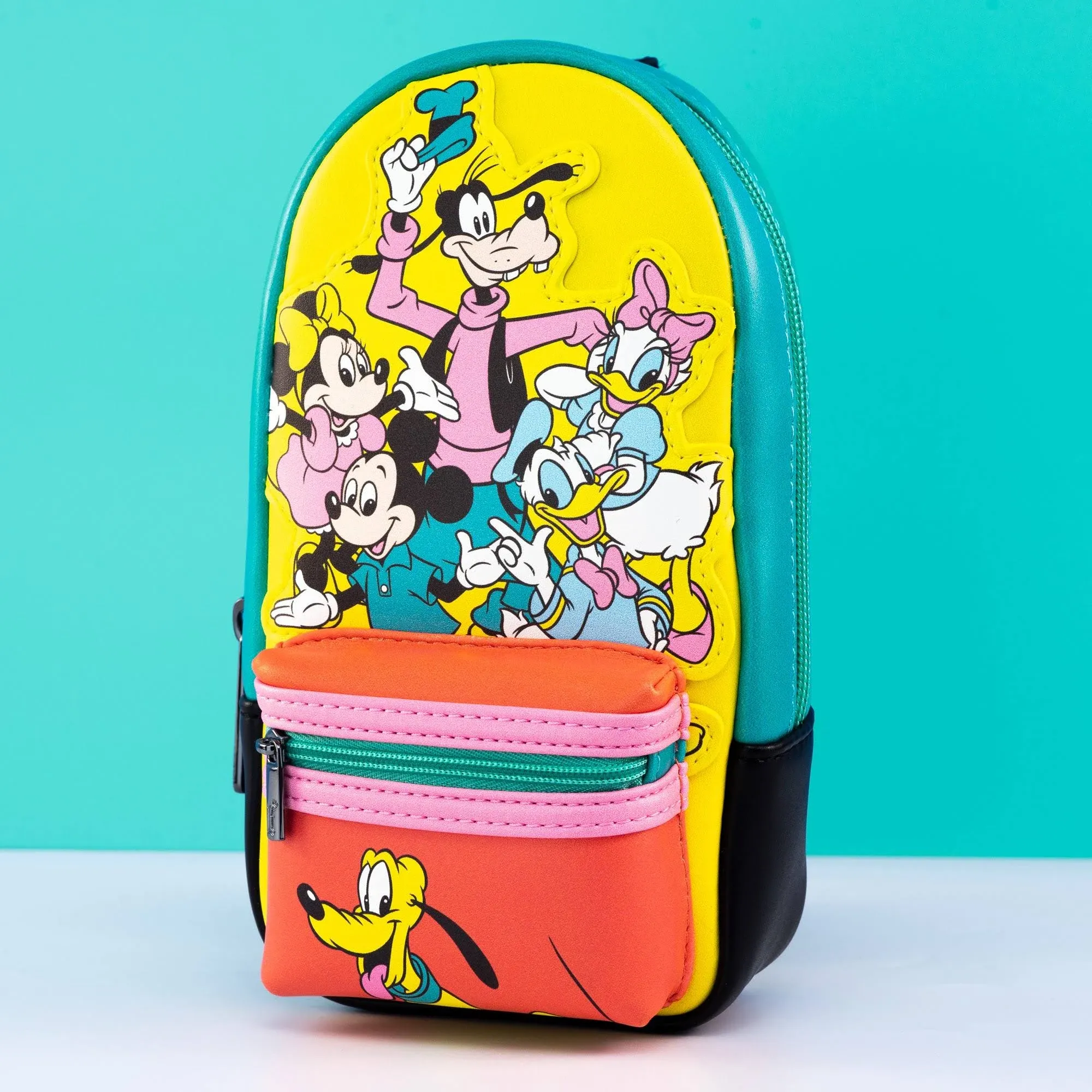 Disney100 Mickey & Friends Classic Stationery Mini Backpack Pencil Case