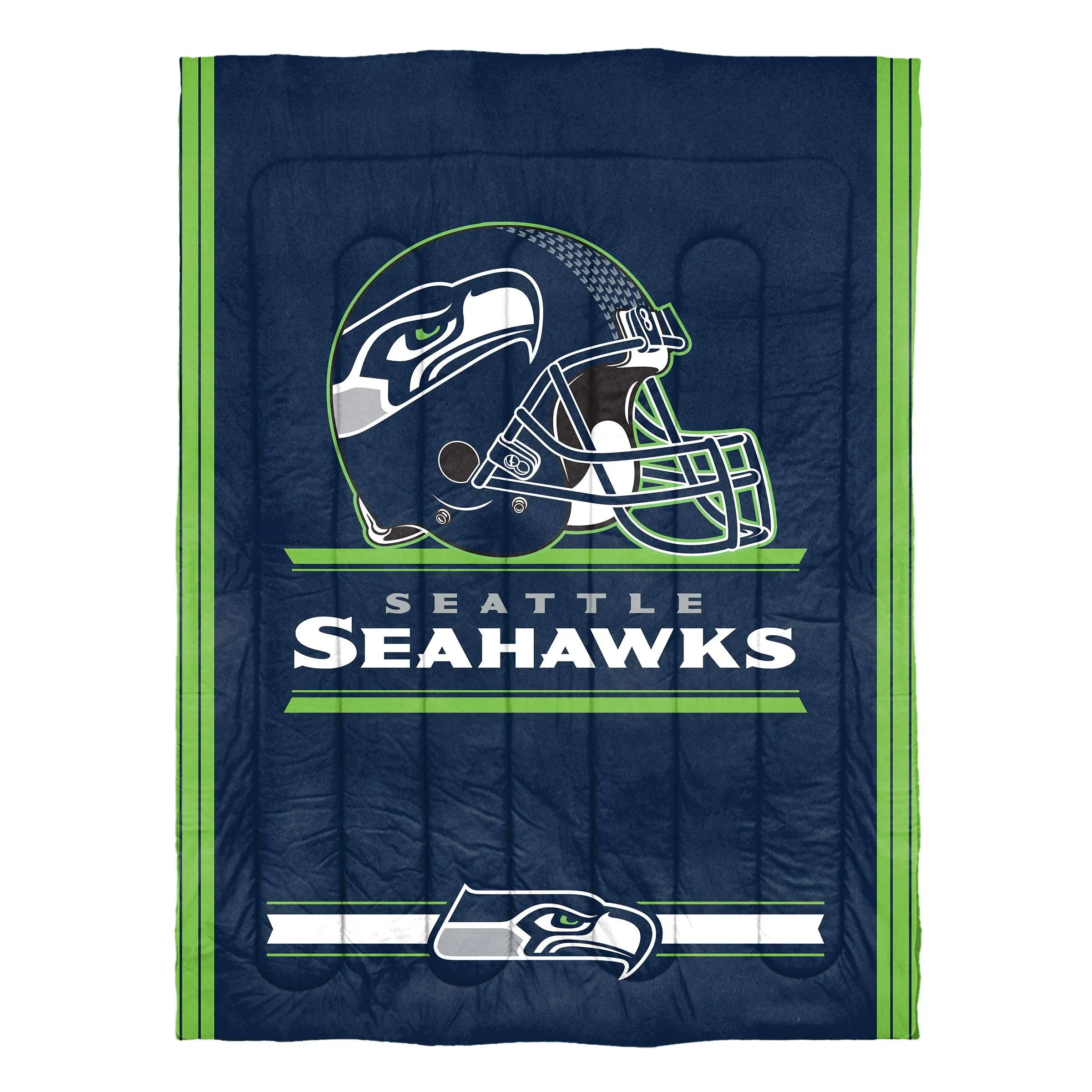 Northwest NFL Unisex-Adult Comforter and Sham Set Seattle Seahawks Tw&#034; Safety