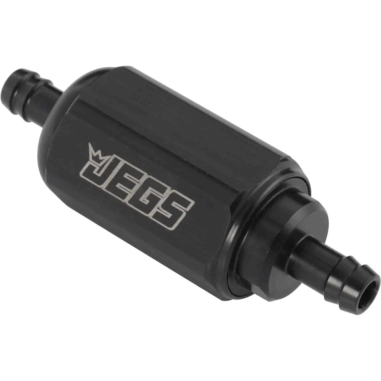 JEGS 15040 Compact Billet In-Line Fuel Filter