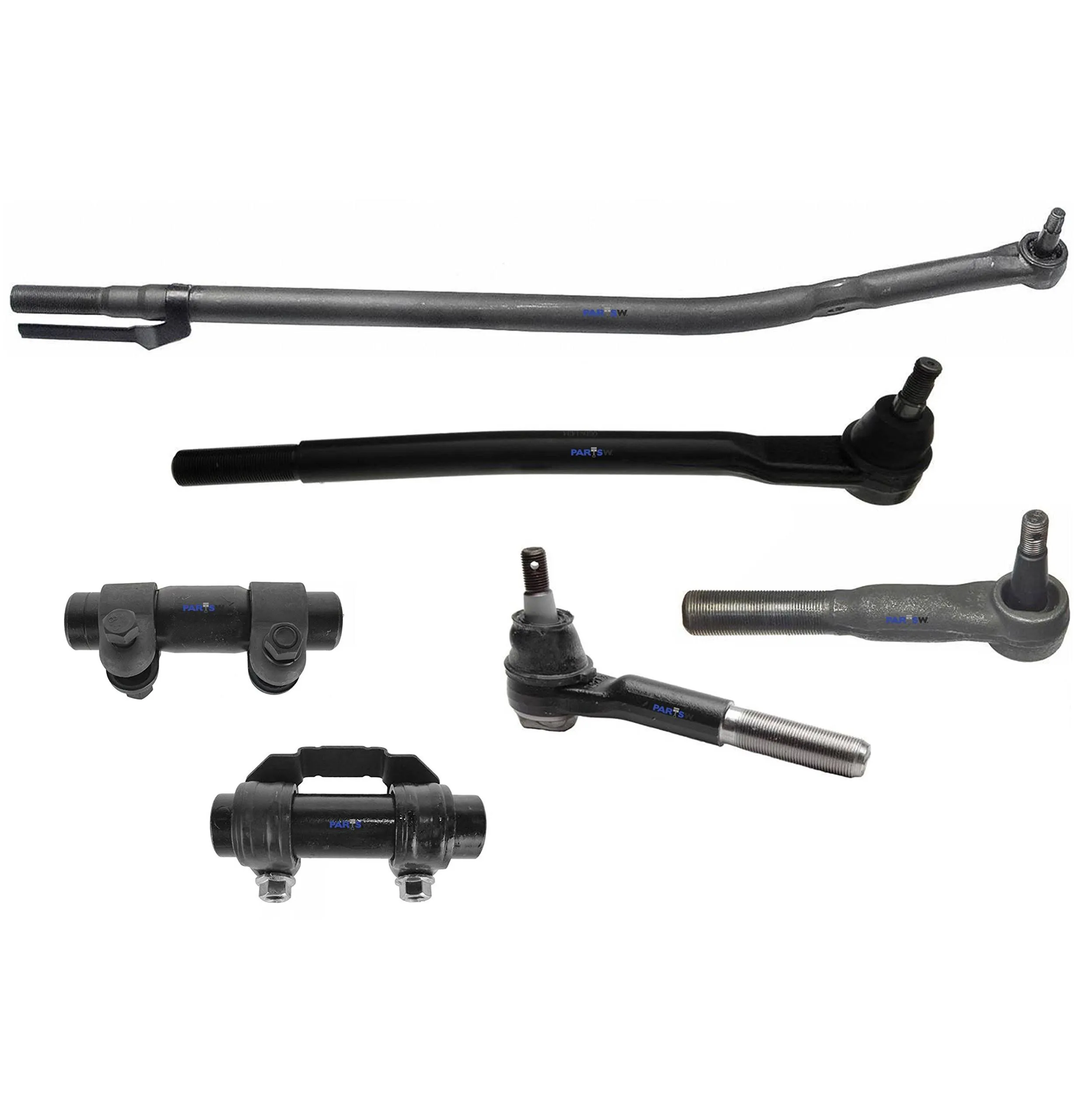 Partsw - 6 PC Steering Kit for Ford Excursion 2000-2005/ Ford F-250 F-350 Super ...