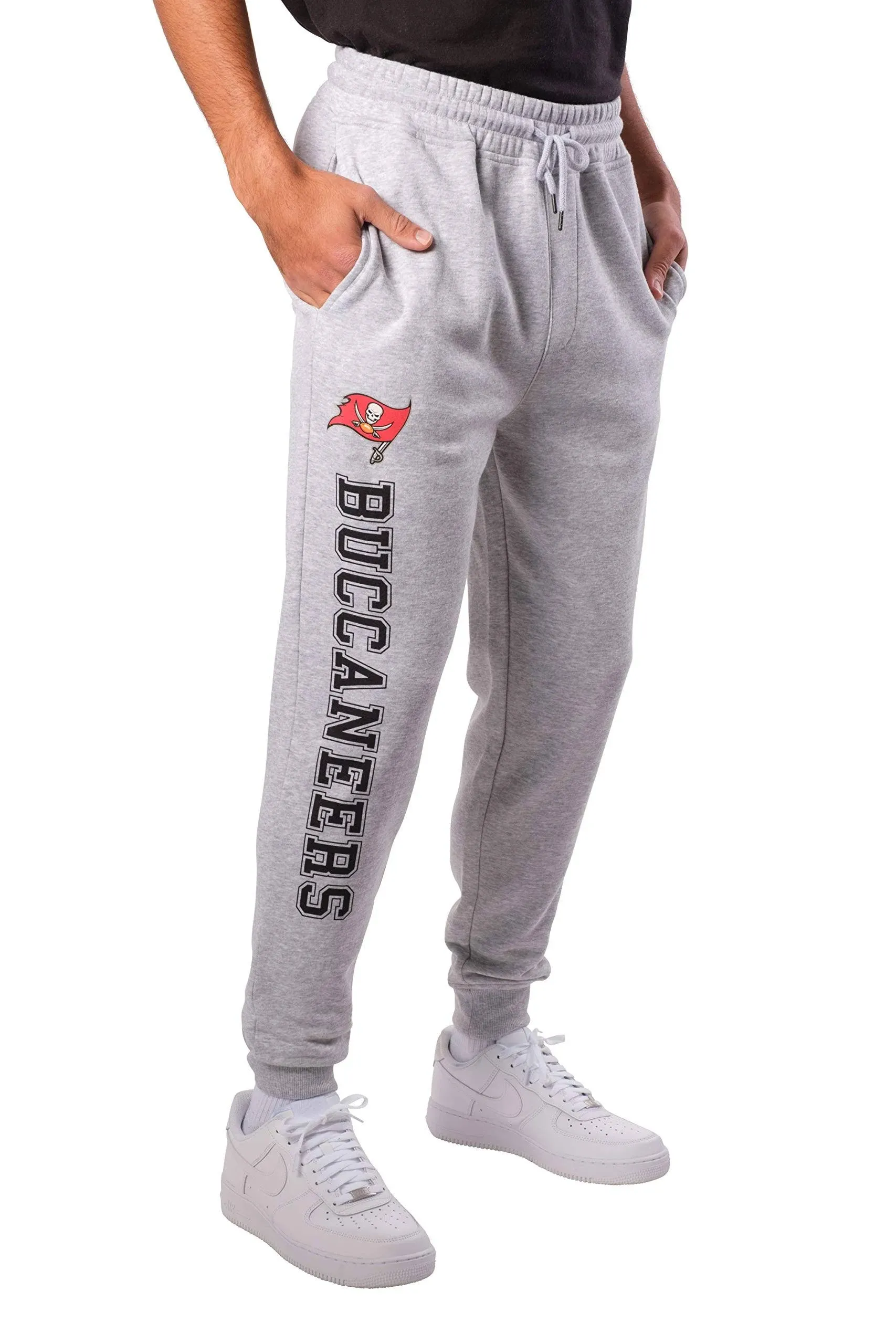 Ultra Game NFL Mens Active Basic Jogger Fleece Pants