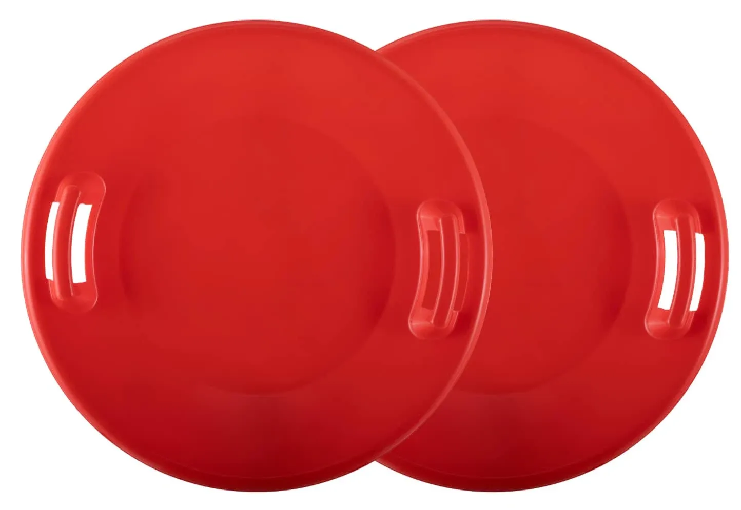 Superio 24" Round Kids Saucer Snow Sled-2 Pack