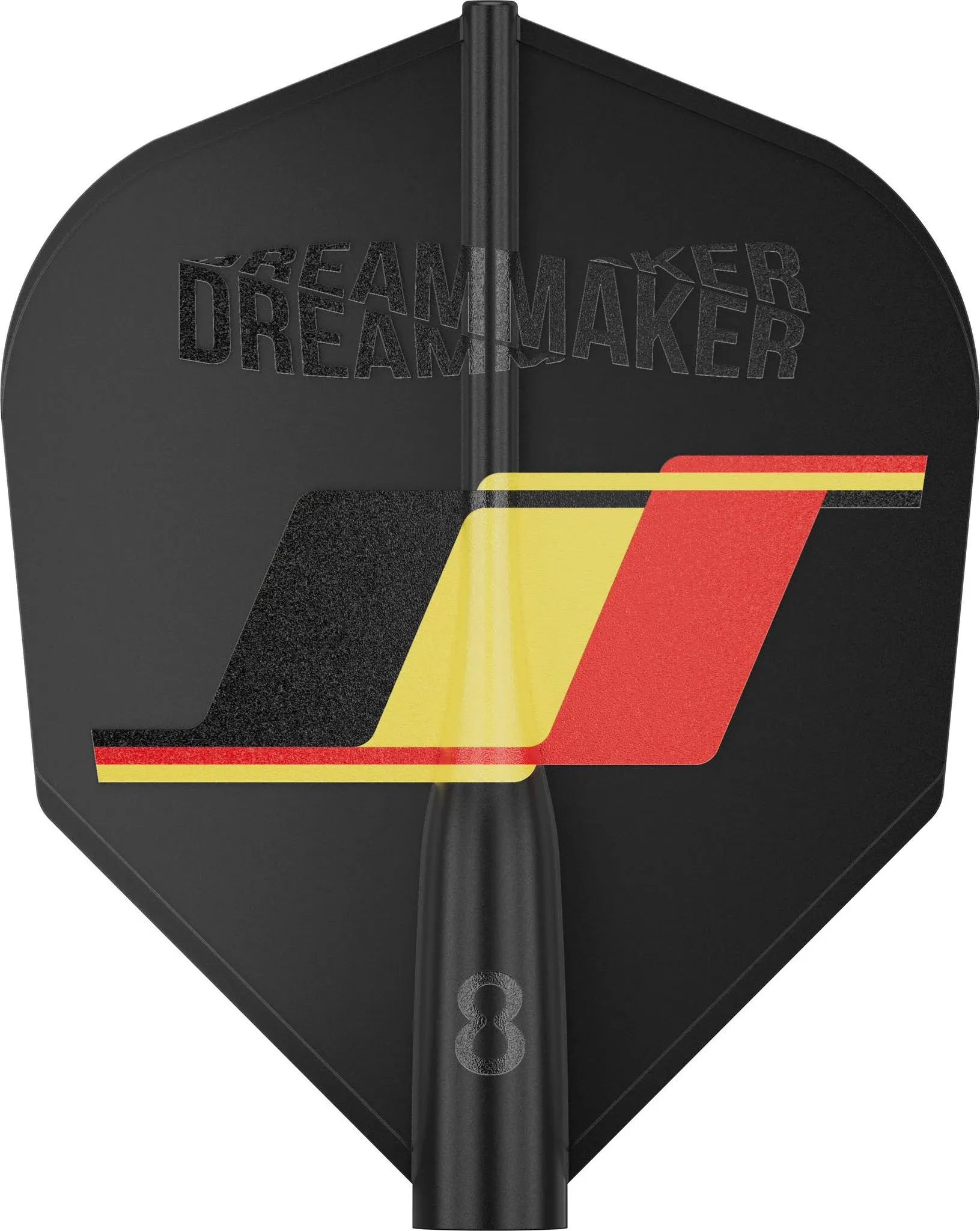 8 Flight Dimitri Van den Bergh Dart Flights - No6 Shape