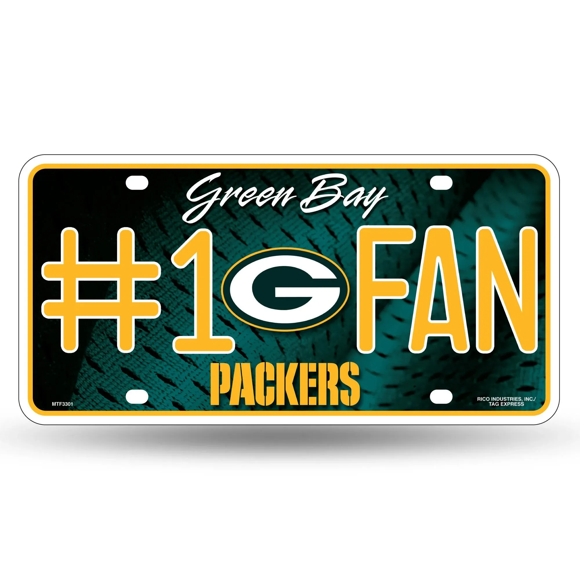 Green Bay Packers License Plate #1 Fan