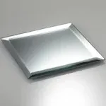 Eastland® 5" Square Beveled Centerpiece Table Mirror Set of 12