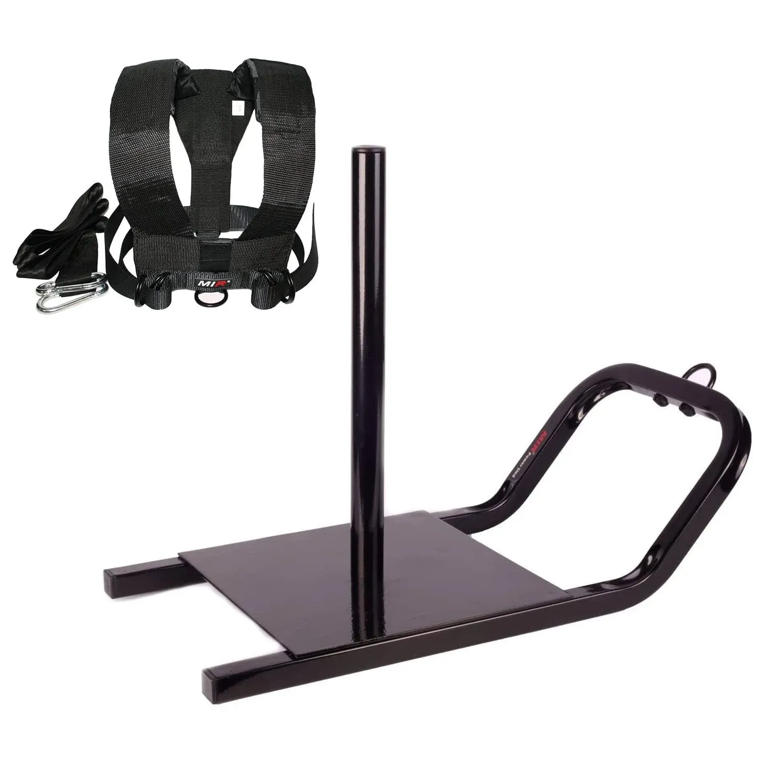 Mir - Heavy Duty Weighted Power Speed Training Sled with Shoulder Harness