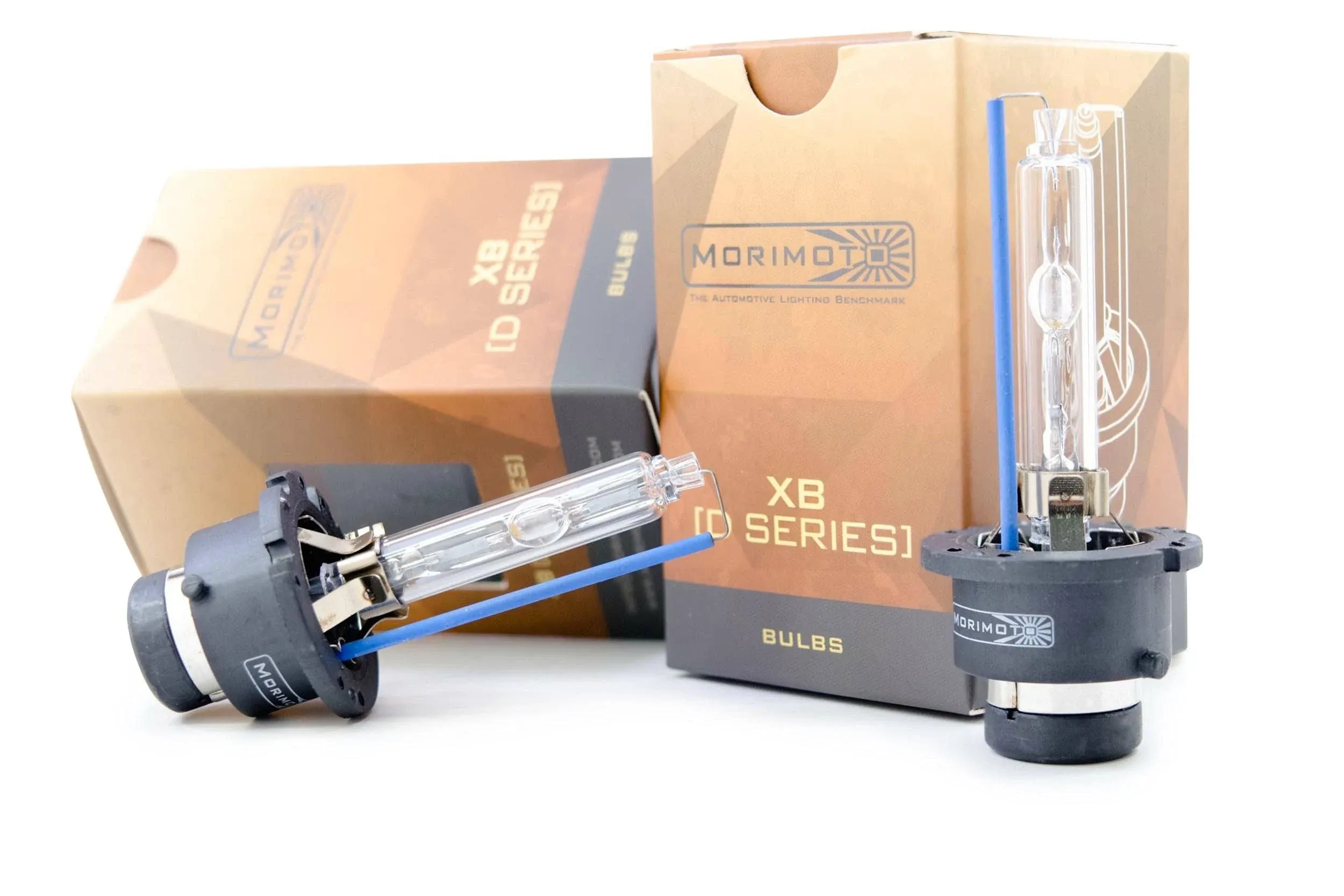 Morimoto XB HID Bulbs, Pair of D2S 6000k 35w Xenon Bulbs, High intensity Discharge Bulbs, Universal Plug and Play for Easy Install (1x MM.N.065)