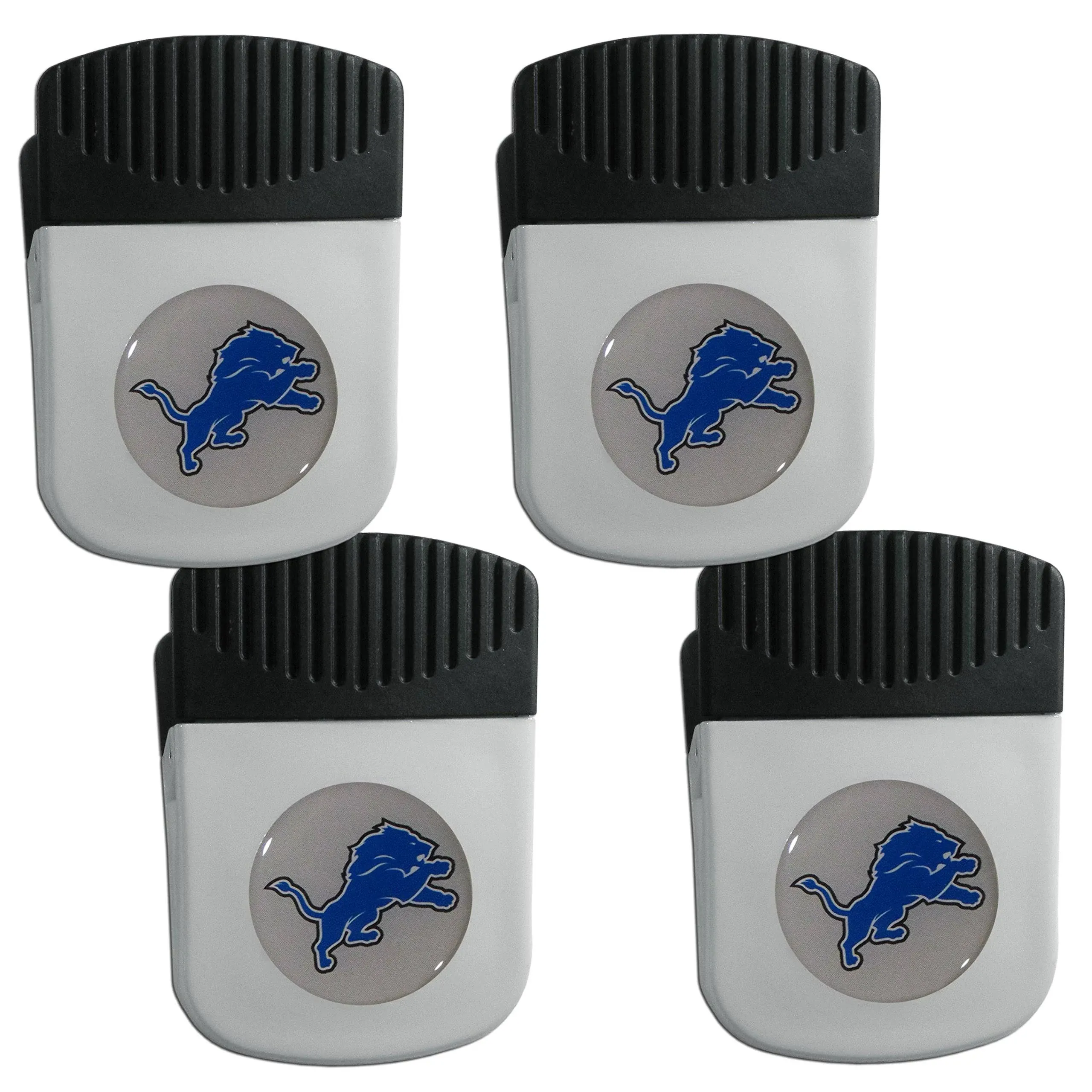 Detroit Lions Clip Magnet with Bottle Opener, 4 Pack