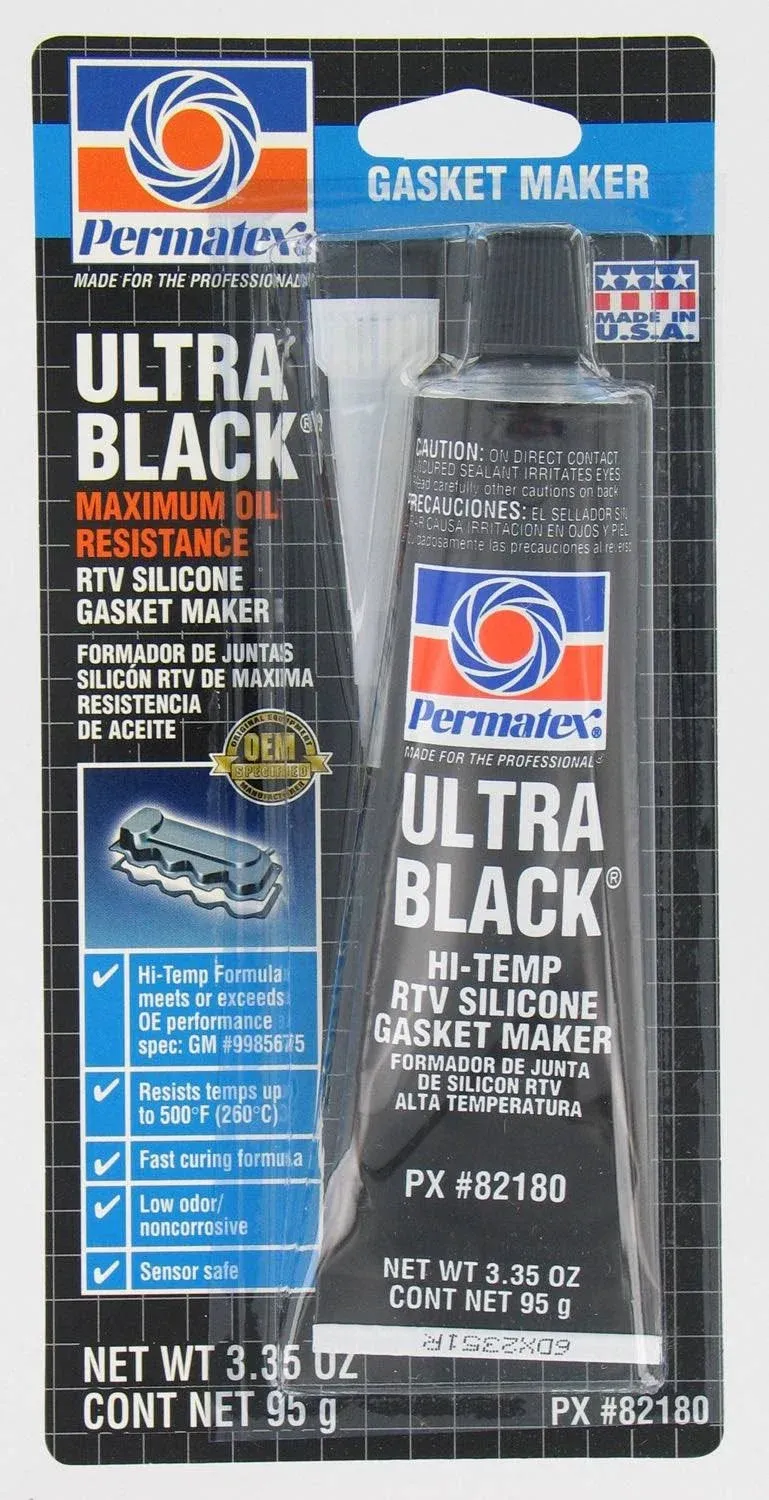 Permatex Ultra Black RTV Silicone Gasket Maker