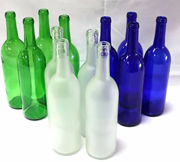 Home Brew Ohio Multi-Colored Bottles for Bottle Tree-Nature Variety