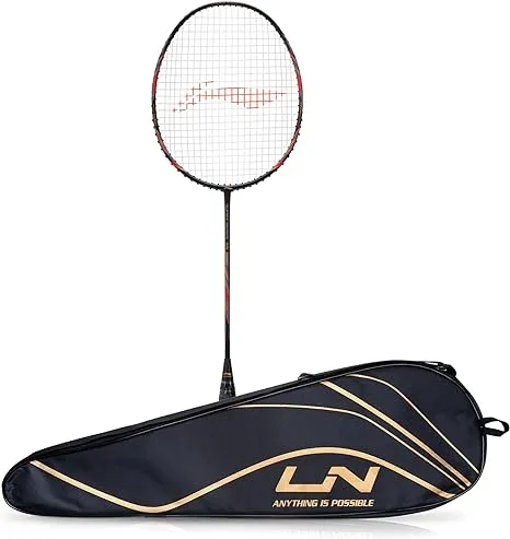 Sports Play Li-ning Super Series 900 Strung Badminton Racket With Cover (CB)