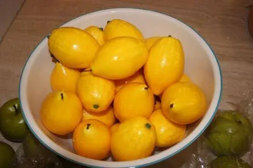 Artificial Lemons for Decoration - Set of 12