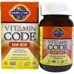 Garden of Life Vitamin Code Raw Iron