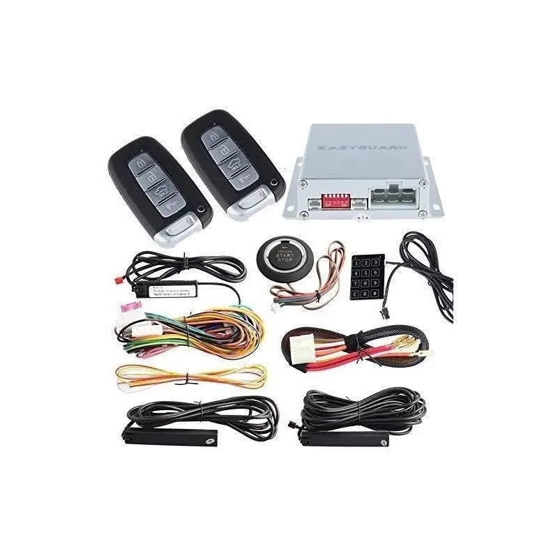 Easyguard EC002-K Rolling Code Universal Top Quality PKE Car Alarm System Auto ...