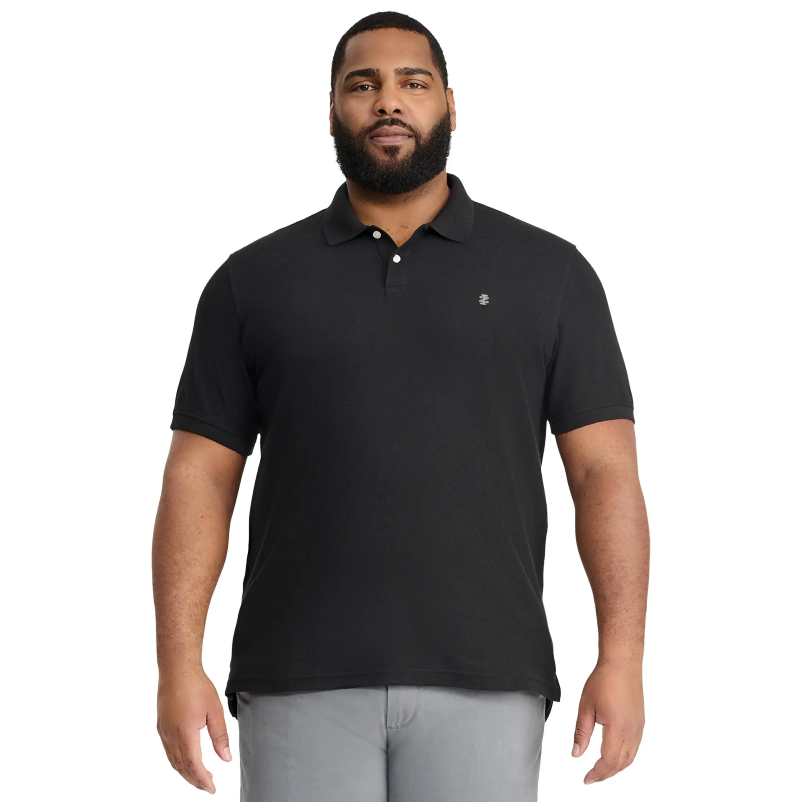 Izod Men's Big and Tall Advantage Performance Solid Polo