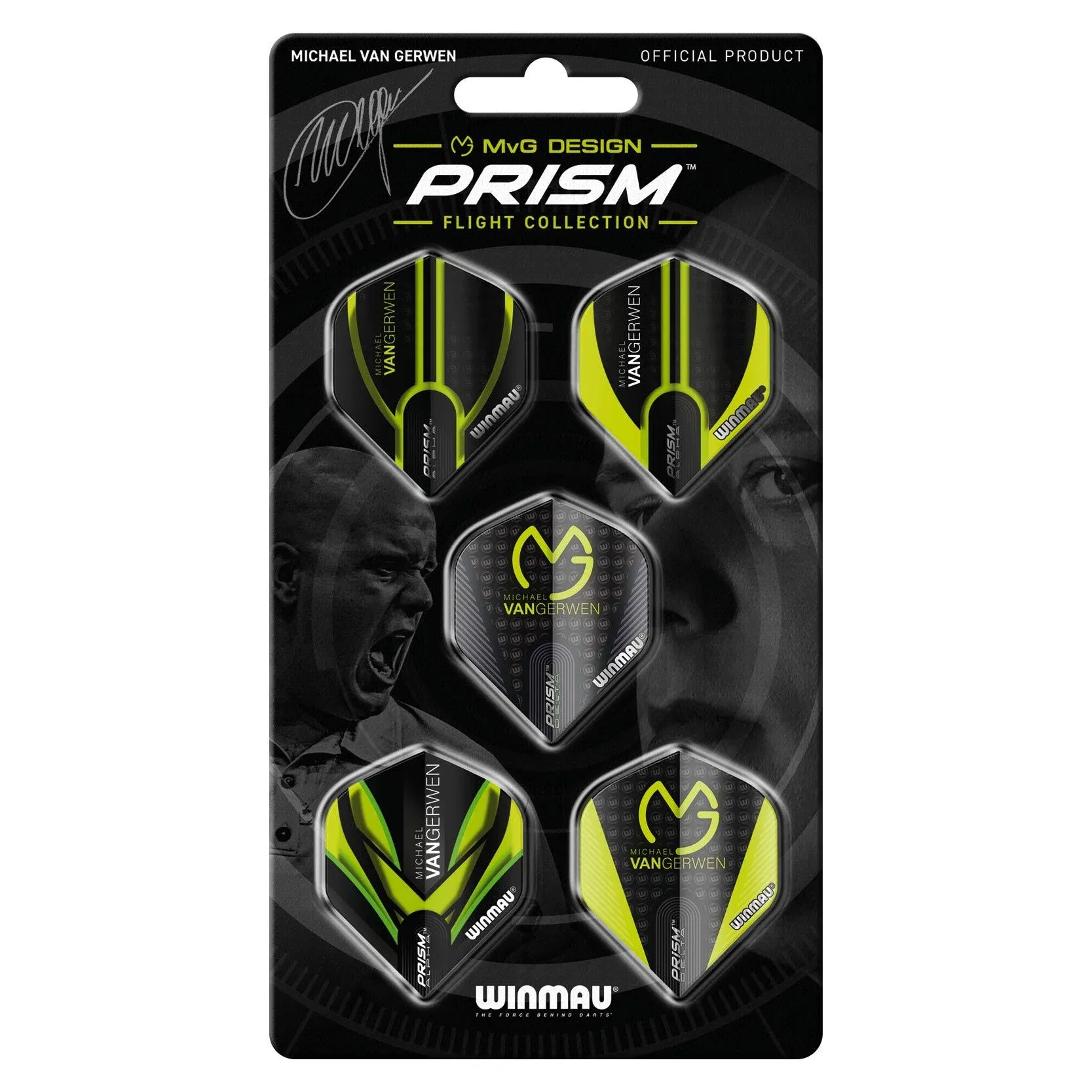 Winmau MVG Design Prism Standard Flight Collection