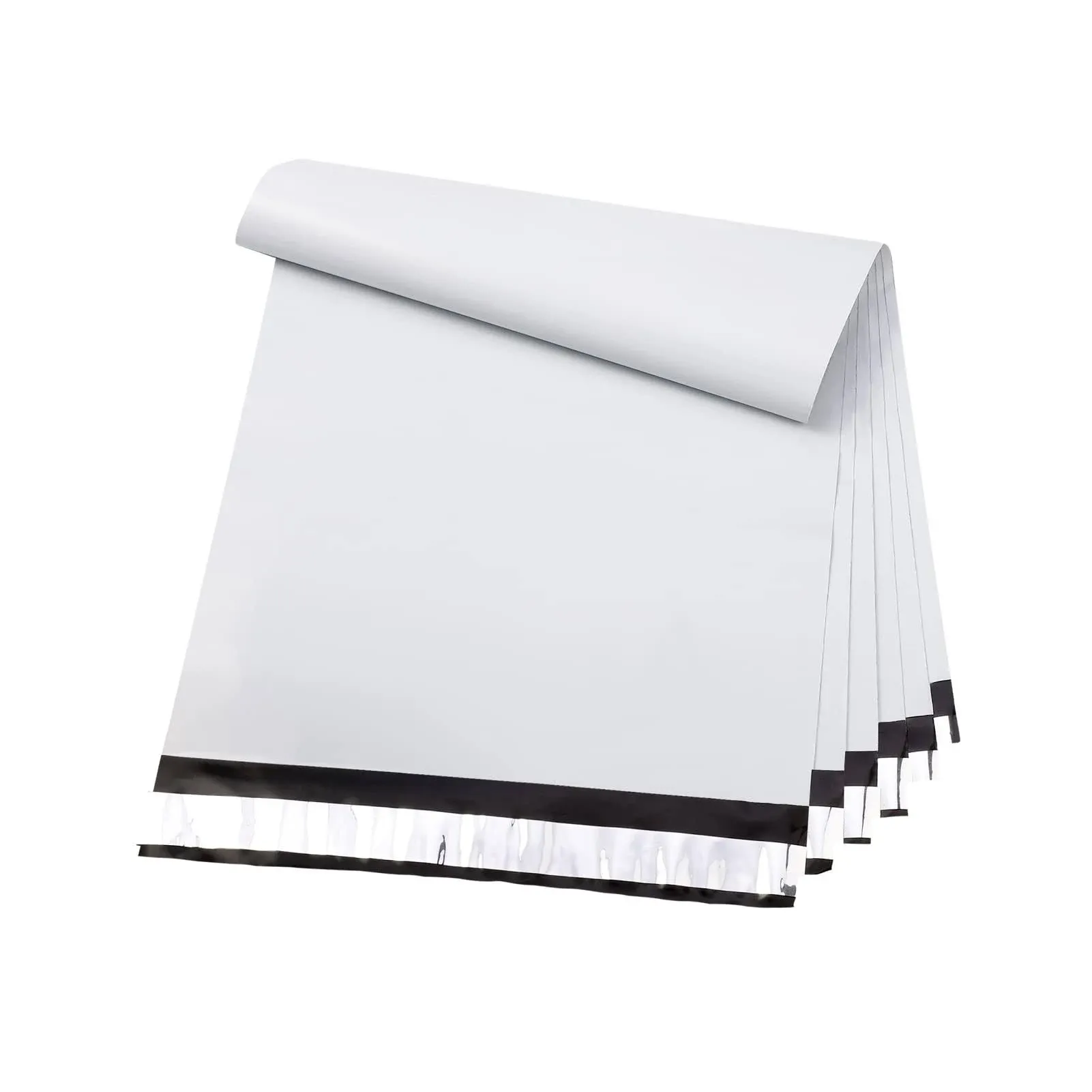 Metronic Poly Mailers 7.5x10.5 100 Pcs | Durable Shipping Bags for Clothing | Plastic Mailers Poly Bags for Small Business | Thick and Tear-proof Mailing Envelope Bags