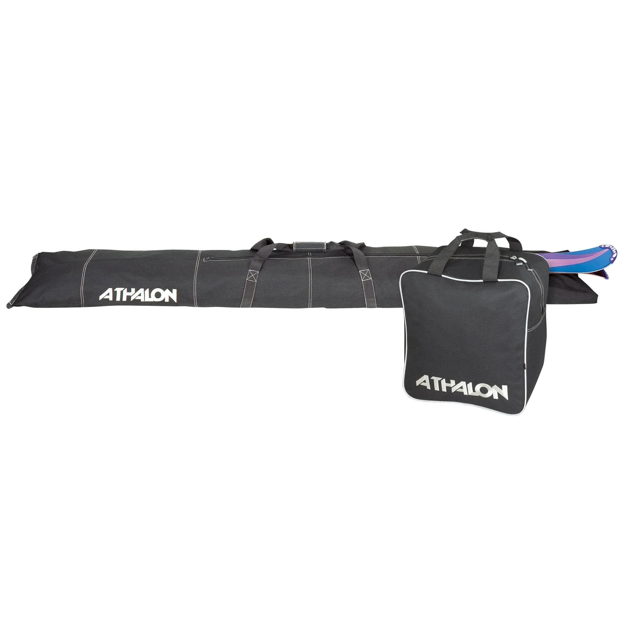 Athalon 2 Piece Ski &amp; Boot Bag Set - 2024 - Black