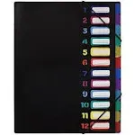 Better Office Products 24-Pocket Expanding File Folder