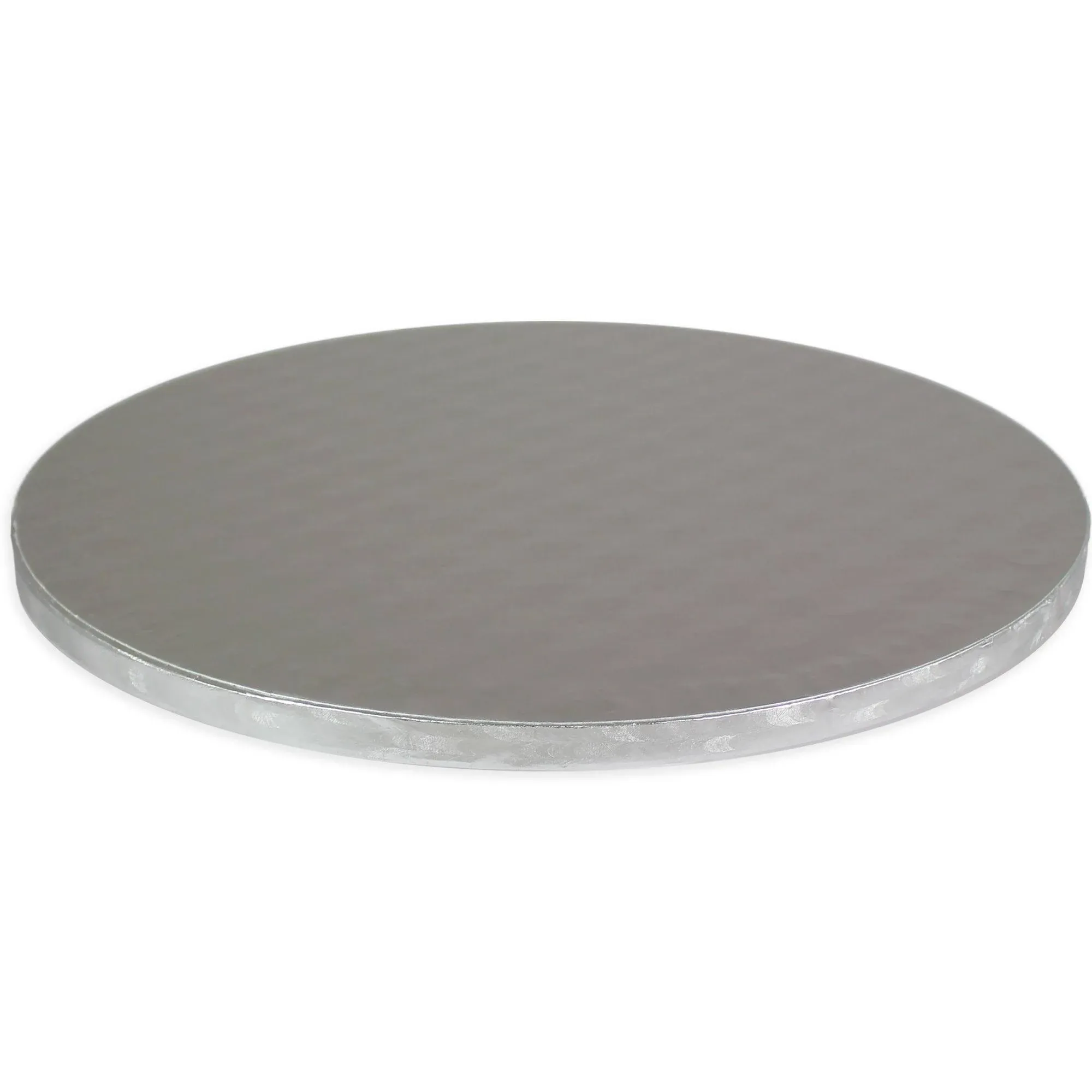 PME Round Cake Board 0.4 in Thick, 12-Inch, Silver