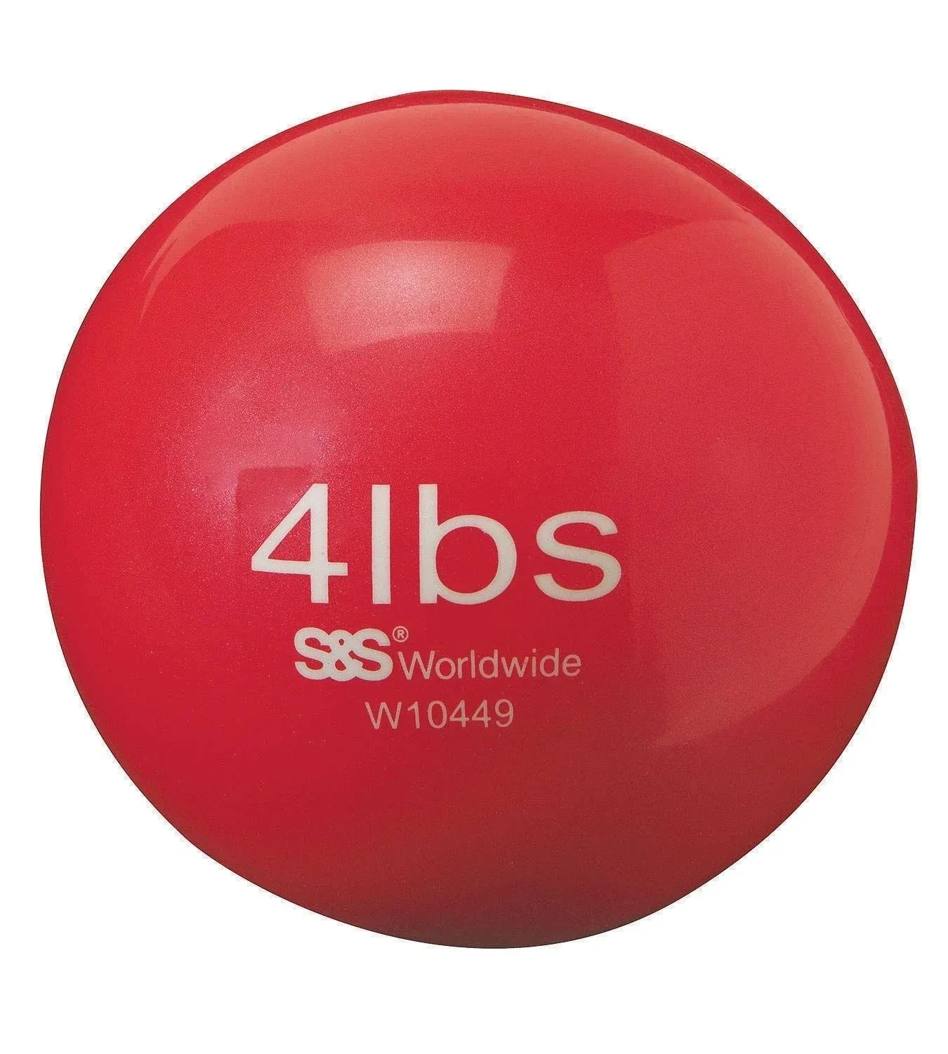 S&S Worldwide No-Bounce Medicine Balls-4LB, 5.3"