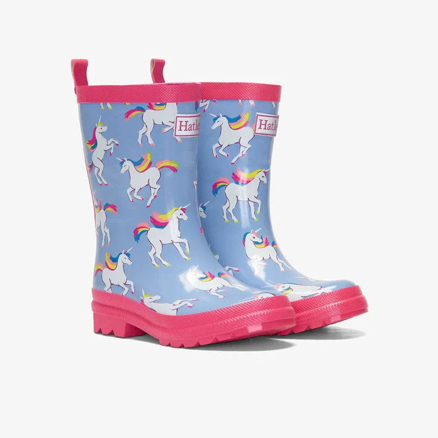 Unicorn Sky Dance Shiny Rain Boots