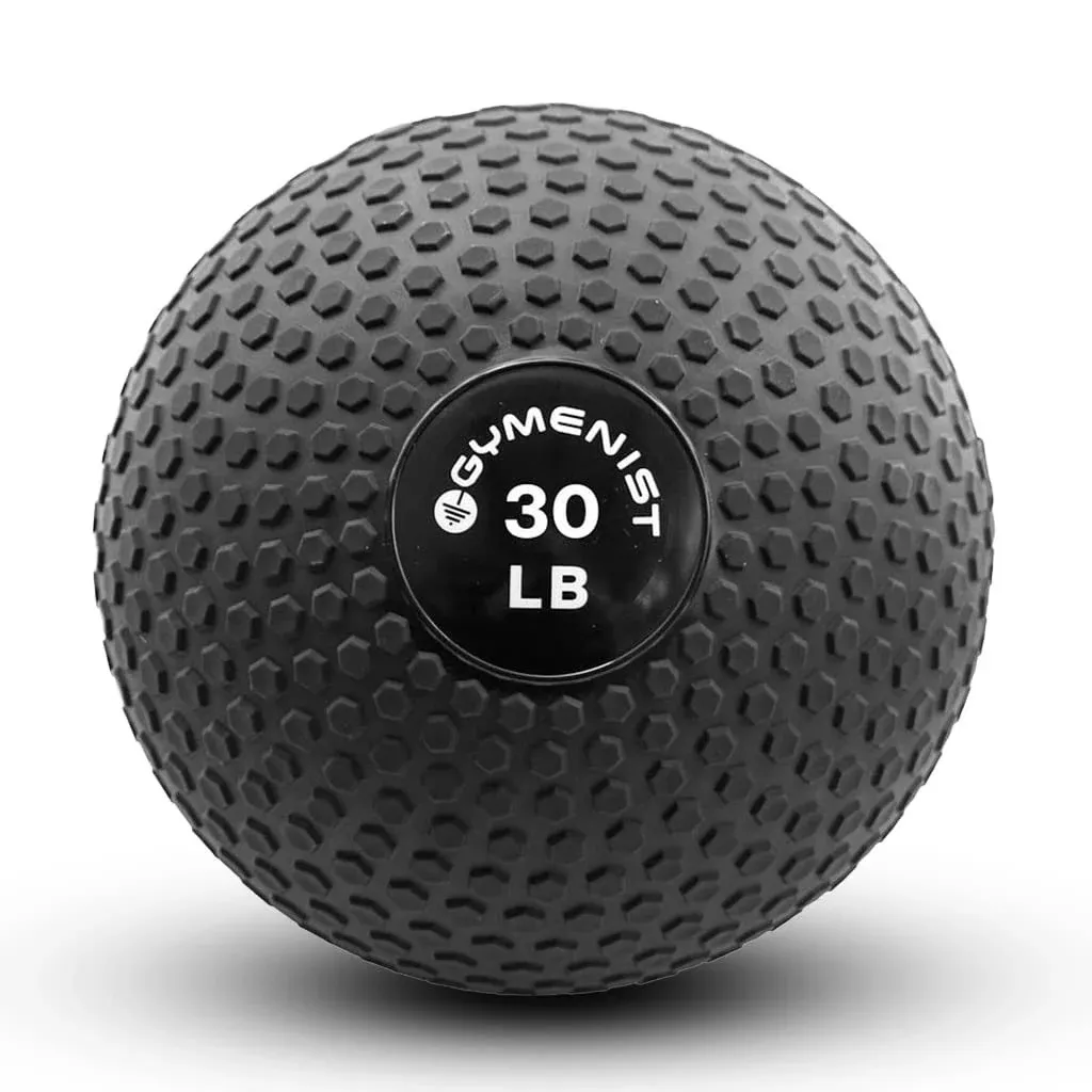 Gymenist Weighted No Bounce Slam Ball Intensive Workout Training Gym Exercise ...