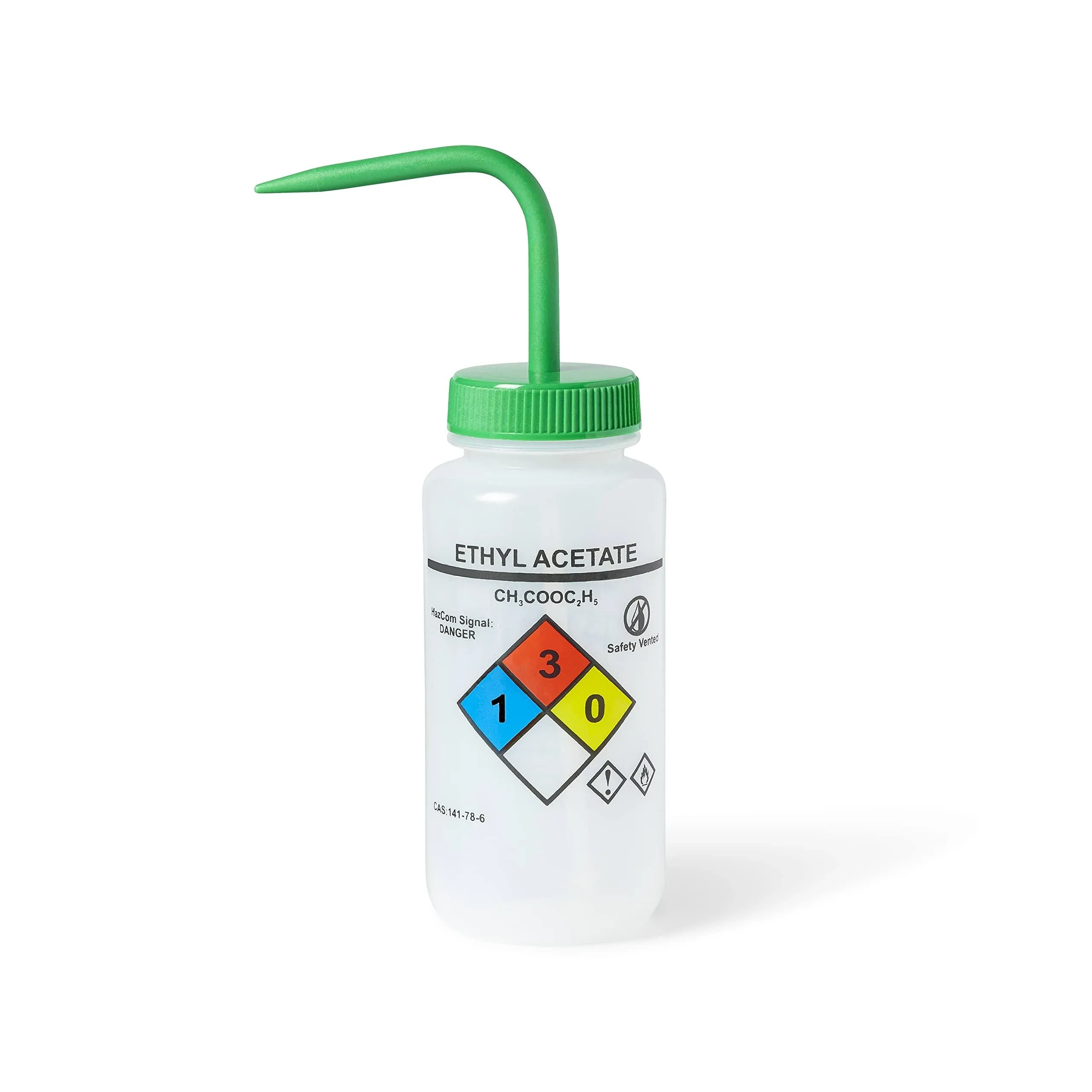 United Scientific Wash Bottle: 16 fl oz Capacity - oz, 500 ml Capacity - mL ...