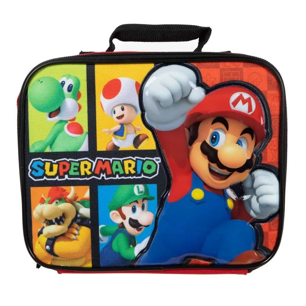 Super Mario Insulated Lunch Tote