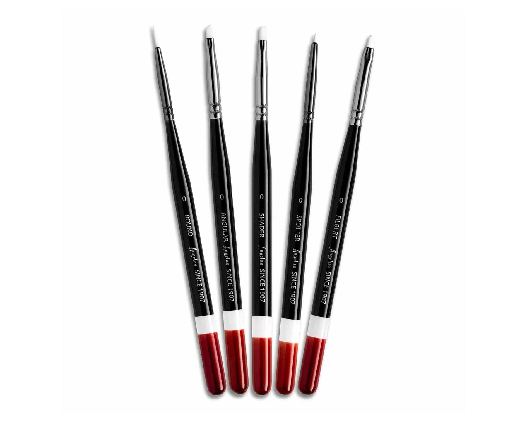 Angelus Micro Detail Paint Brush Set of 5