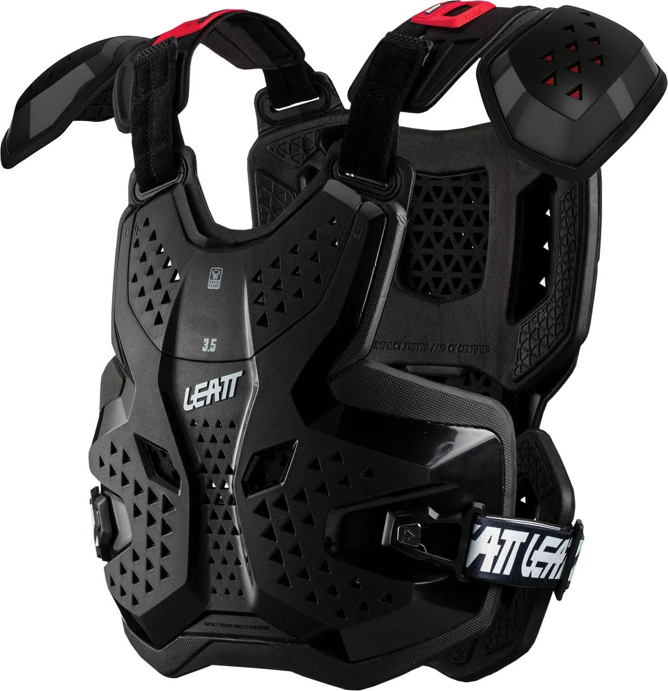 Leatt 3.5 Pro Chest Protector - Black-XXL