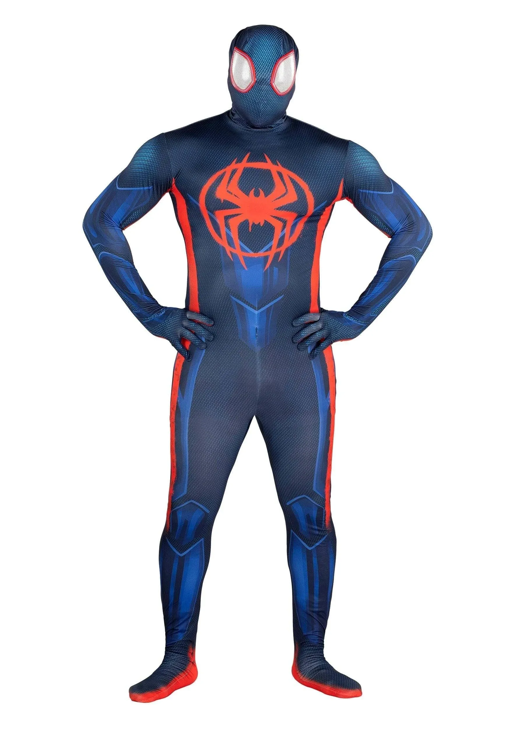 Marvel Spider-Verse 2 Adult Miles Morales Zentai Suit Costume