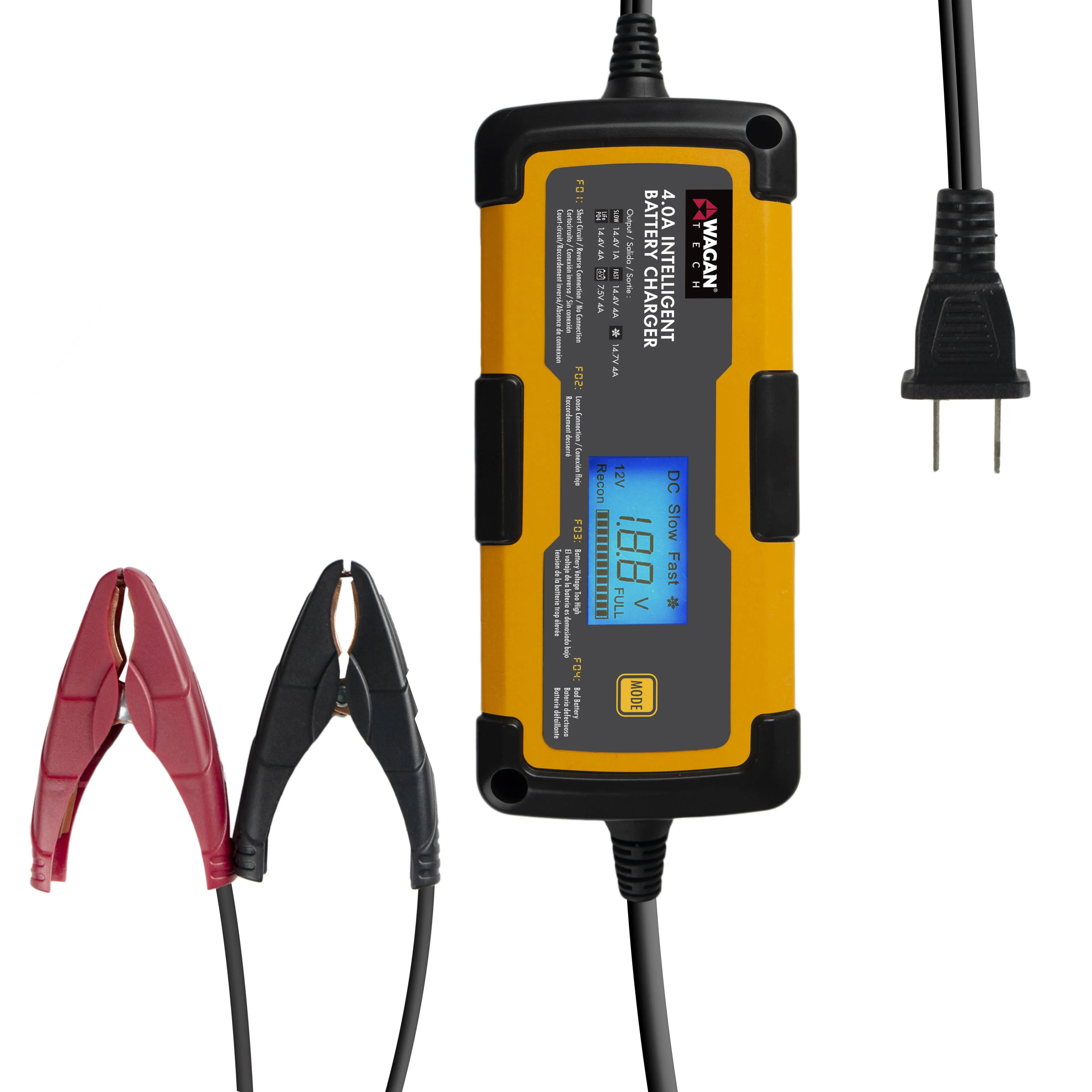 Wagan 4-Amp Intelligent Battery Charger