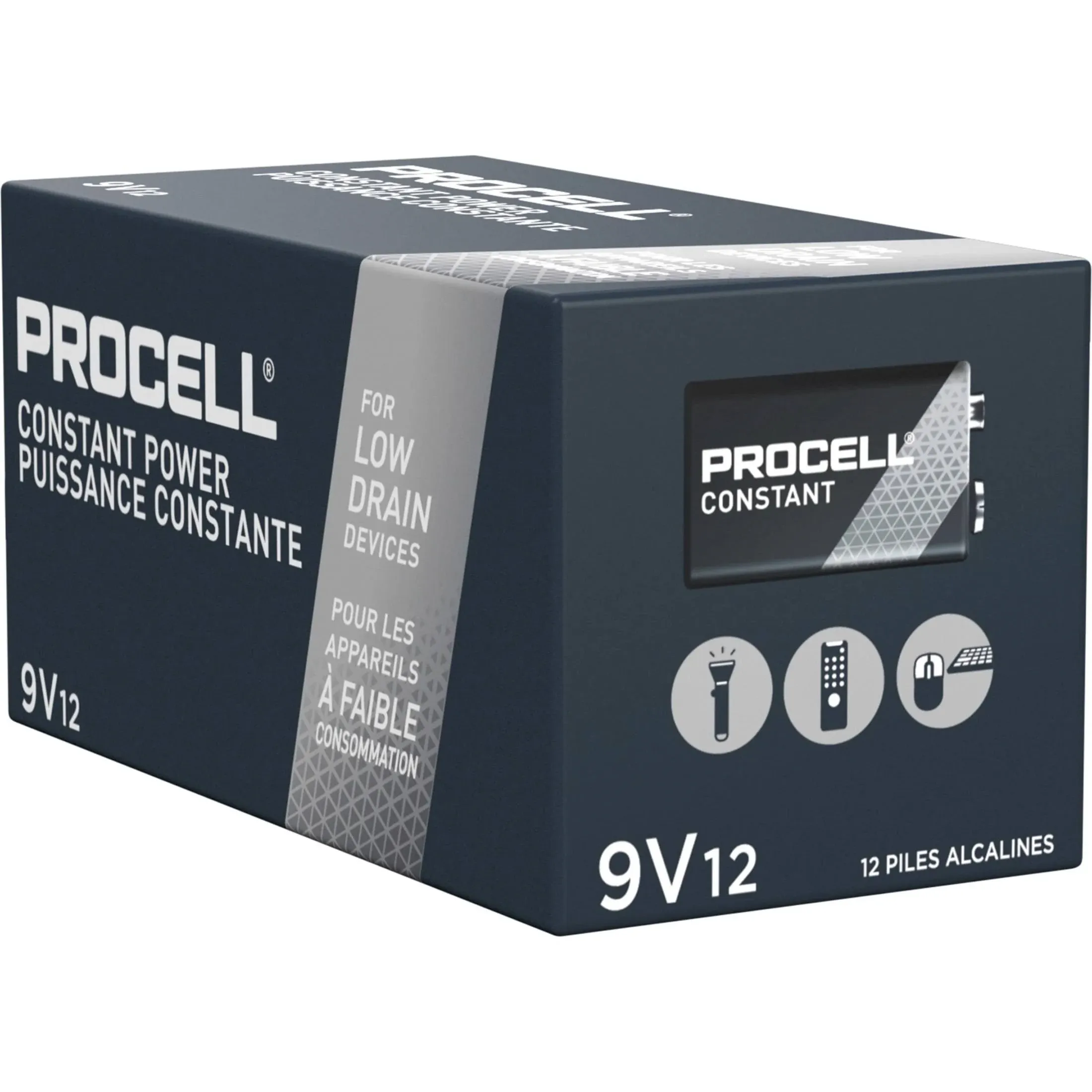 Duracell Procell Alkaline-Manganese Dioxide Battery 9V