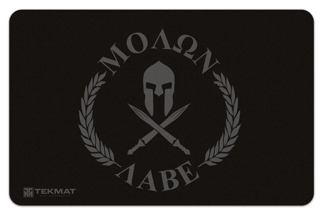 Tekmat 17-MOLONLABE Molon Labe Gun Cleaning Mat (11-Inch-by-17-Inch)