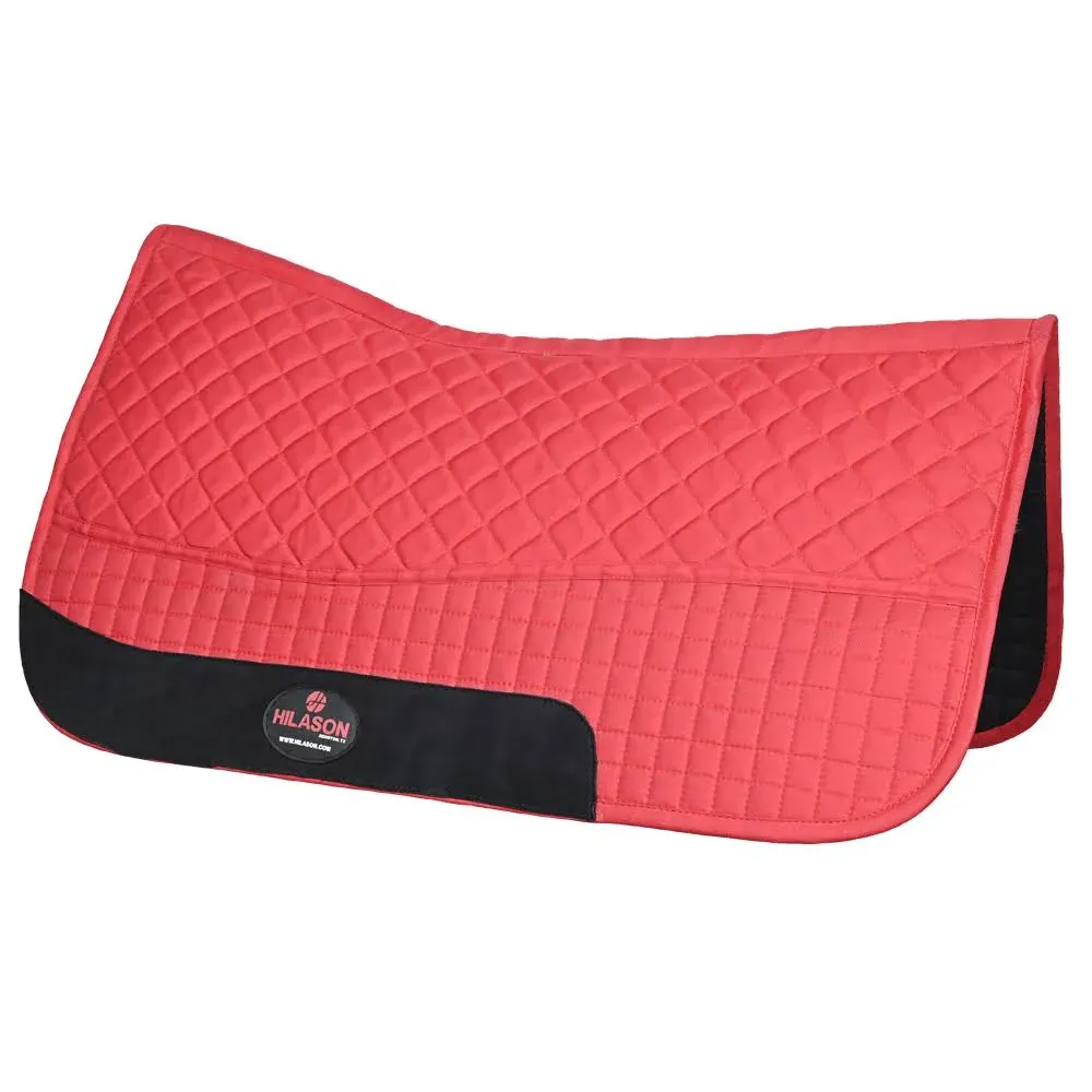 71HI HILASON Western All Purpose Horse Saddle Pad Red