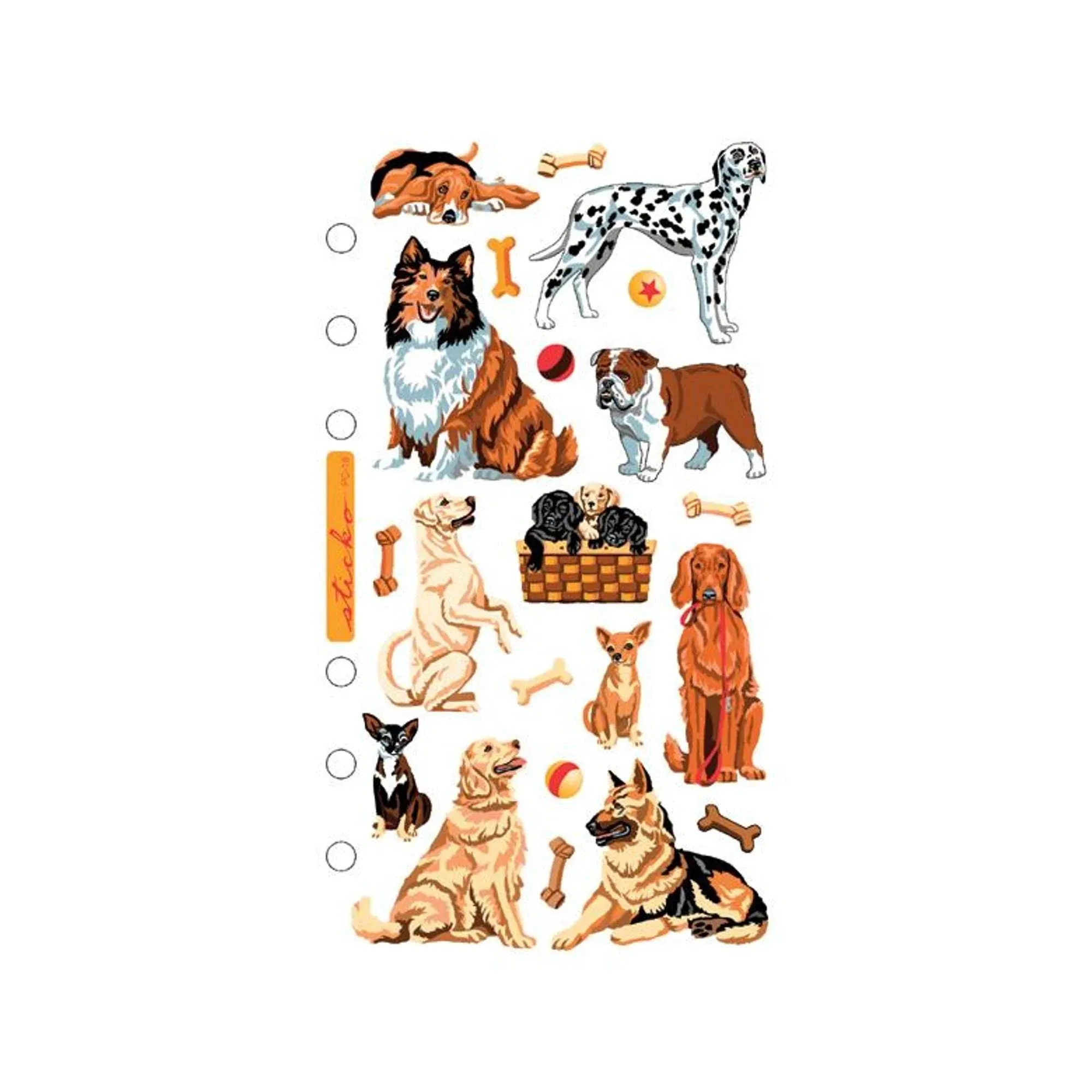 Dog Stickers | Pet Stickers | Puppy Stickers | Dog Daze Stickers - 21 Assorted Pieces/Pkg. (nmsppc18)