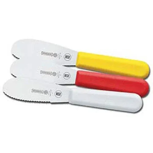 Mundial scryw5688e-3 3-1/2-Inch Serrated Edge Sandwich Spreader, Set