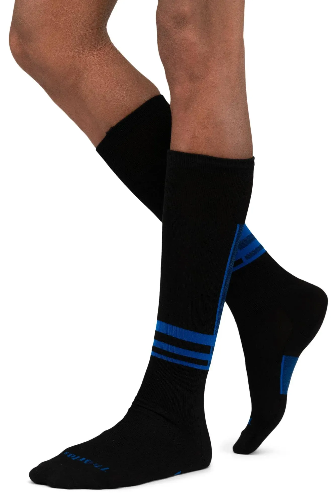 Thorlos Women's S1tou Ultra Thin Ski Liner Over The Calf Socks