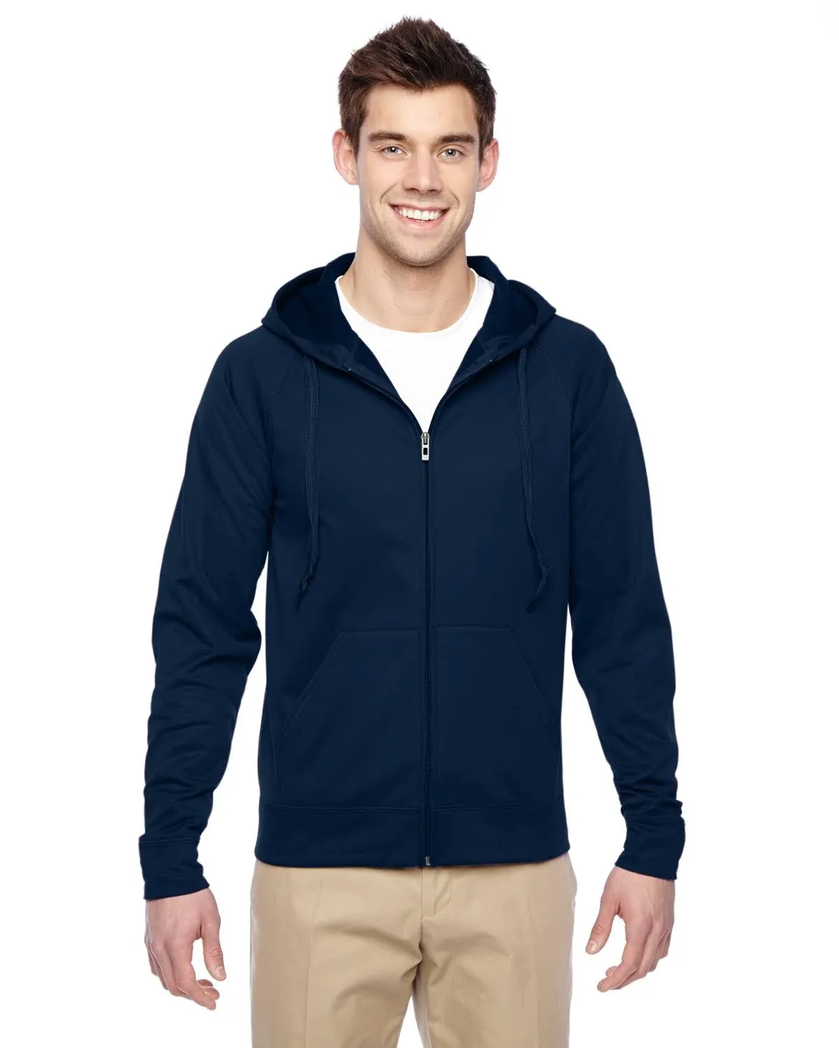 Jerzees - Dri-Power Sport Hooded Full-Zip Sweatshirt - PF93MR