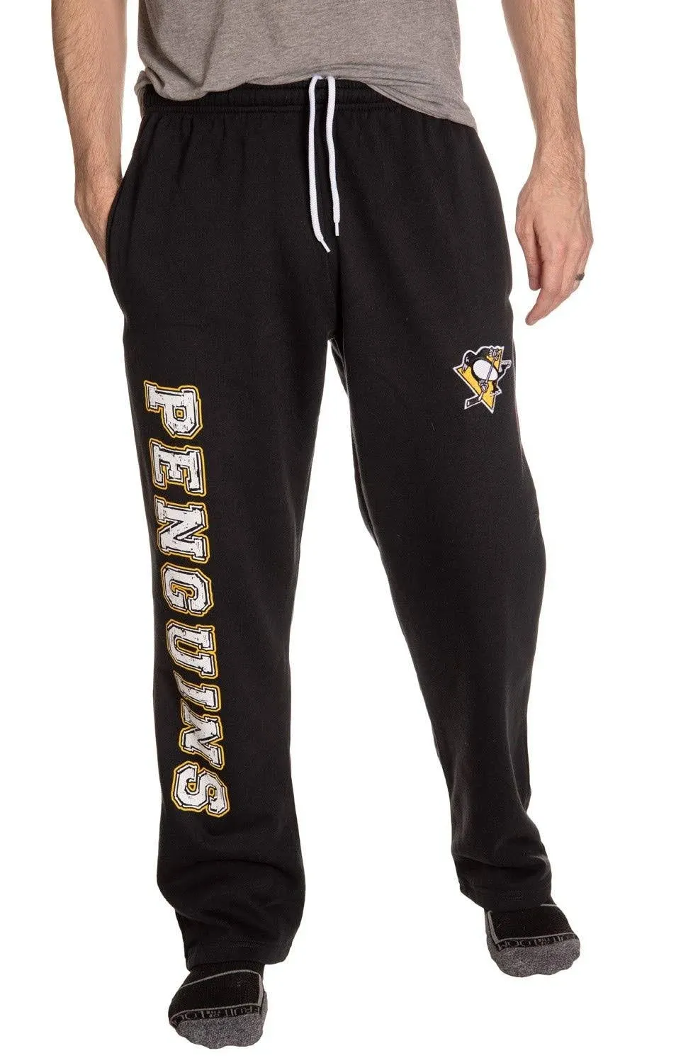 NHL Mens Premium Fleece Official Team Sweatpants