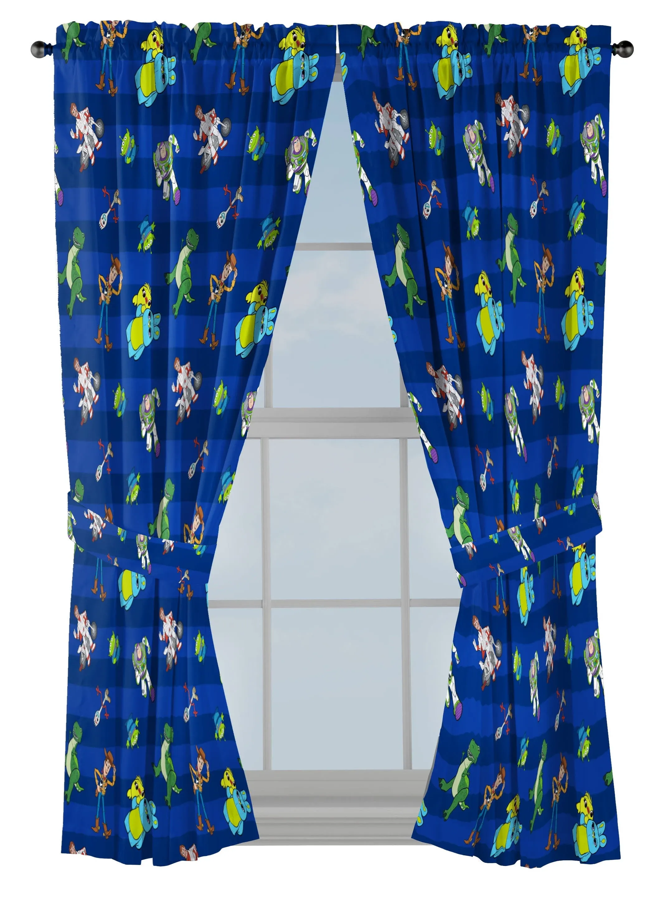 Toy Story Buzz & Woddy 63" Drapes