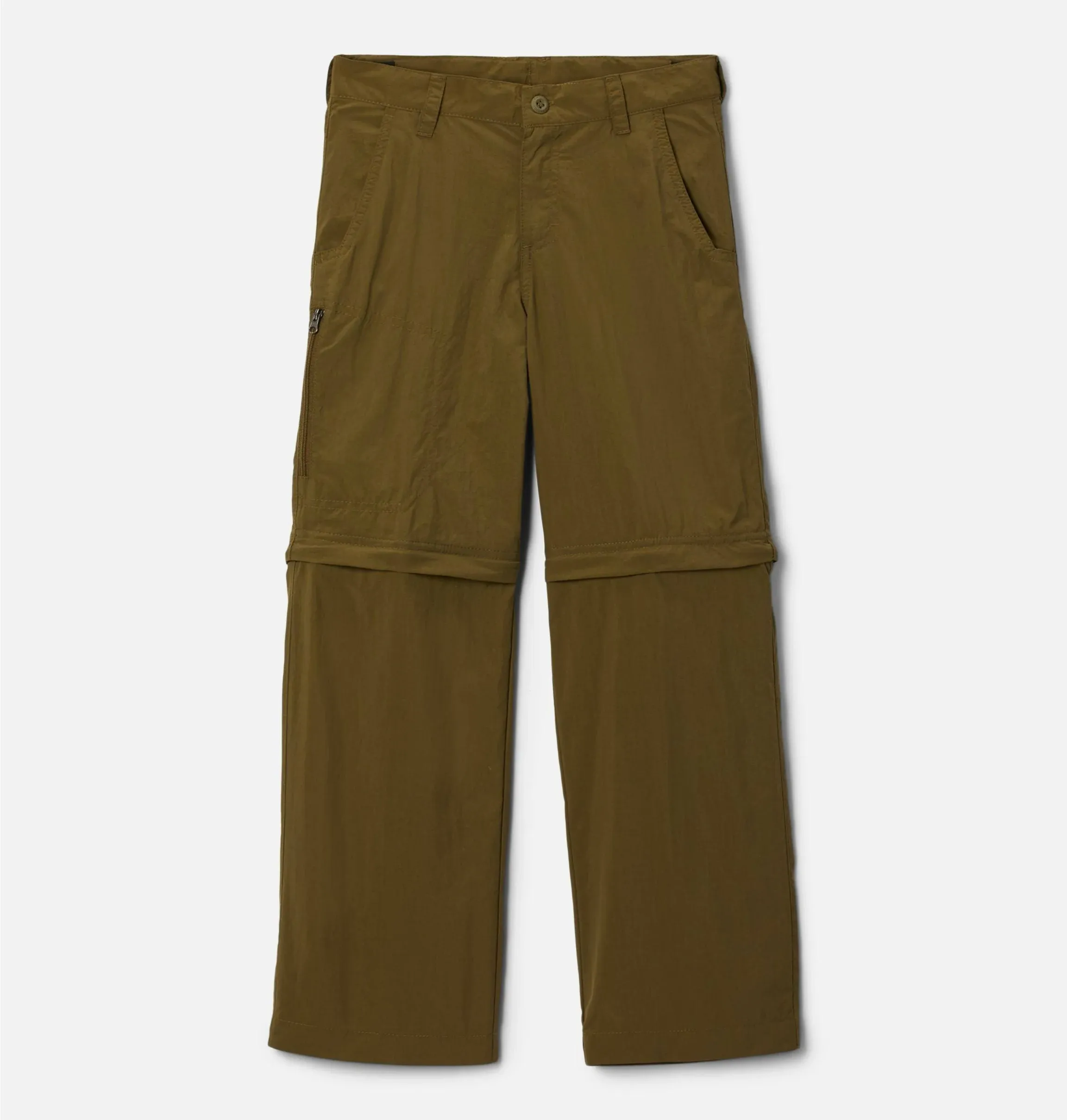 Columbia Boys' Silver Ridge IV Convertible Pant - XL - New Olive