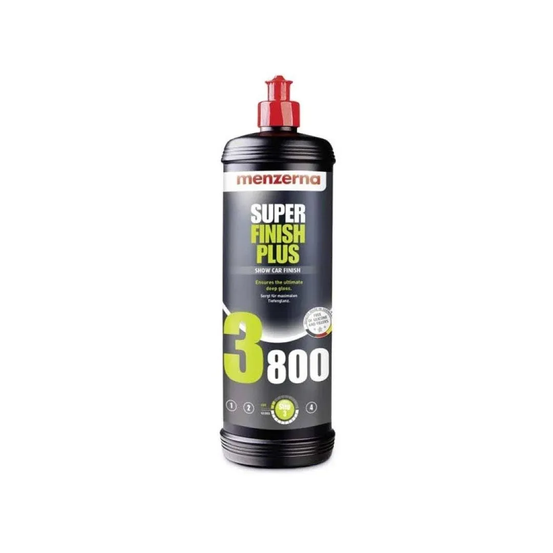 Menzerna 3800 Super Finish Plus Compound with Free Microfiber Towel