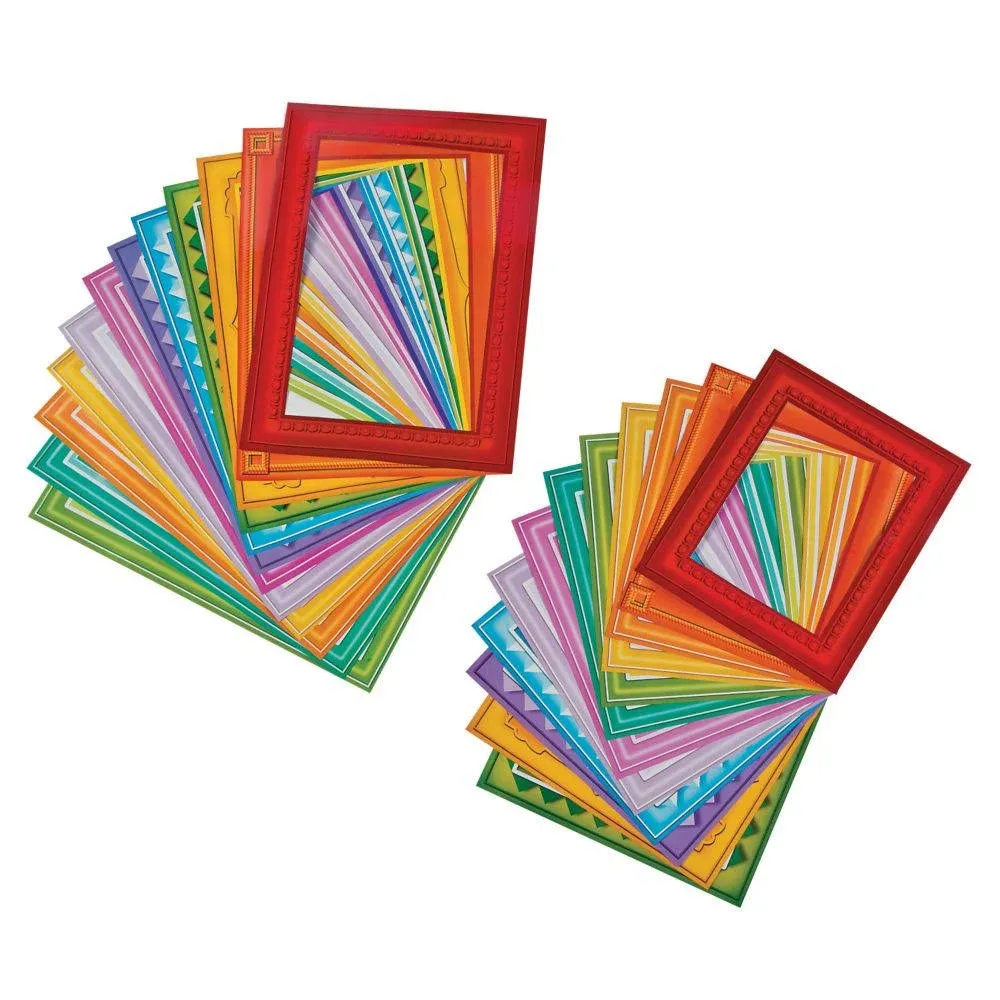 Bright Frames Colorful Paper Frames