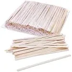 1000-Pack Birch Wood Coffee Stirrers 7-inch Eco-Friendly - For Hot Beverages