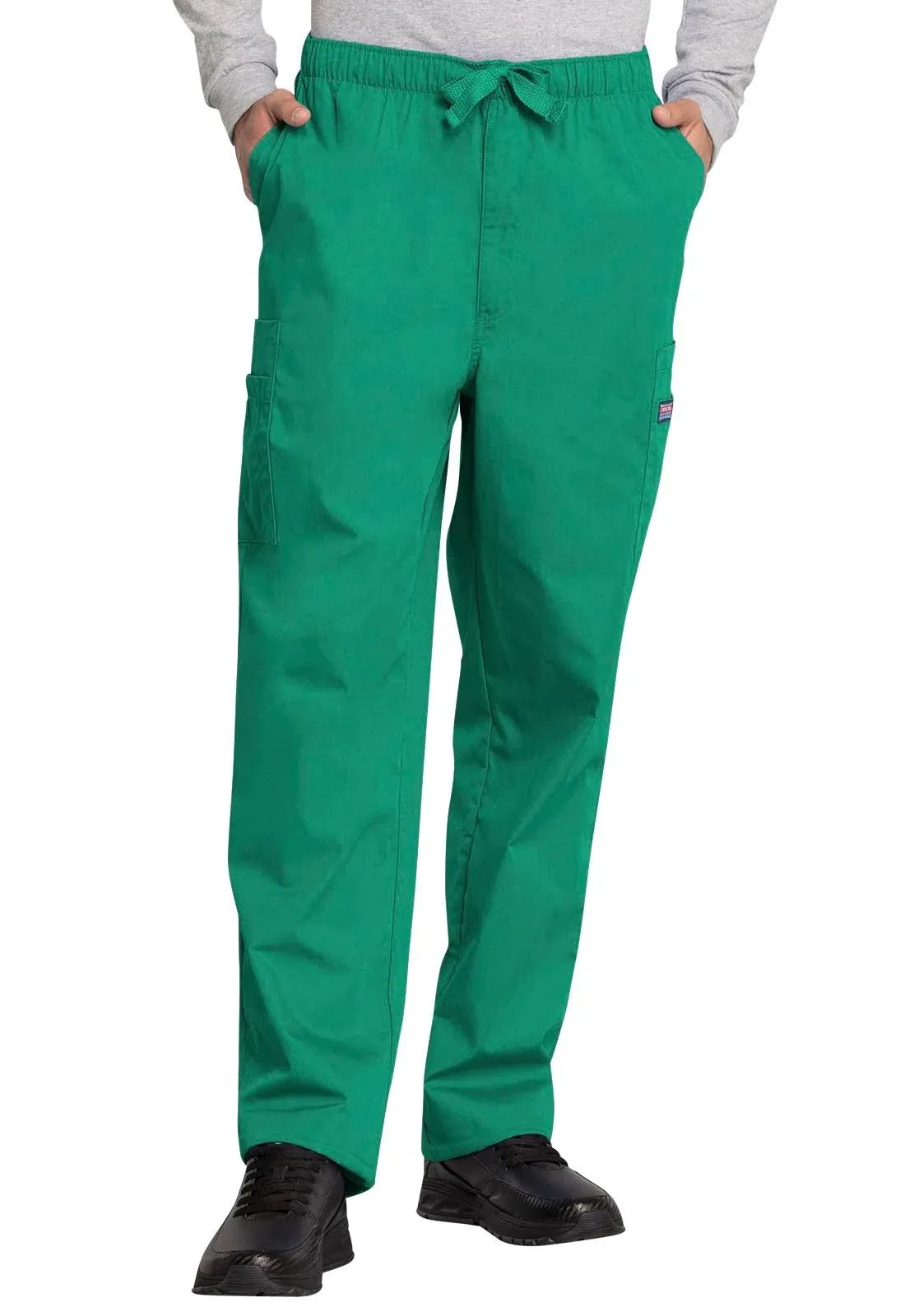 Medical Cargo Pants for Men Workwear Originals, Zipper Fly Scrubs for Men 4000